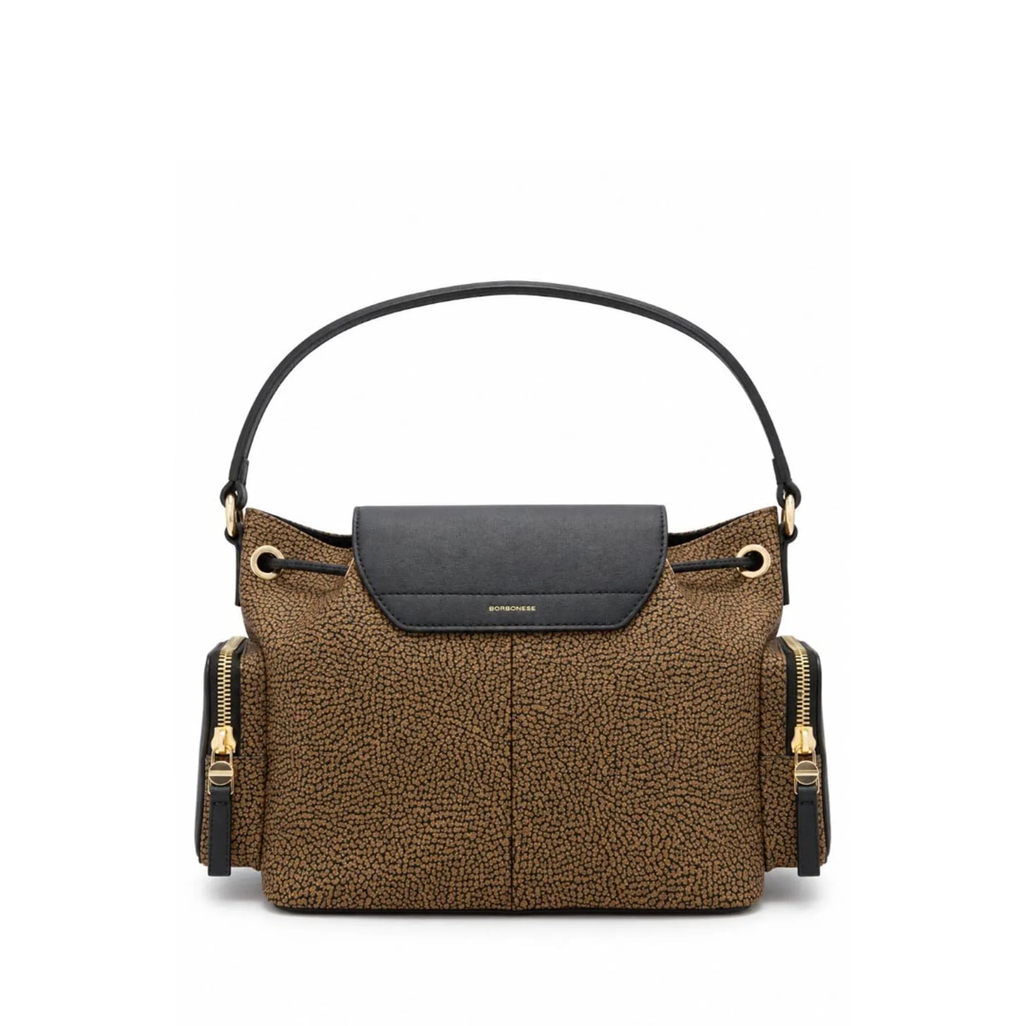 Borbonese Borsa Cross Over Piccola Naturale 910103510098306 196601