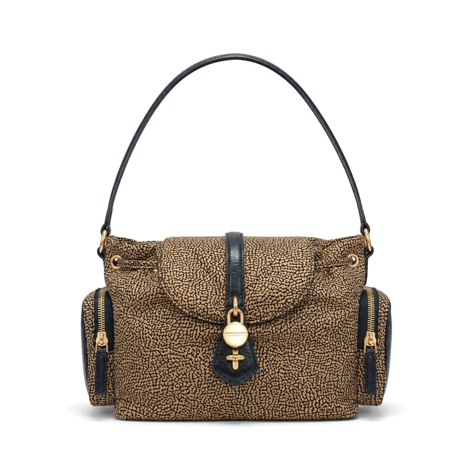 Borbonese Borsa Cross Over Small Naturale 910103510189X11 186923
