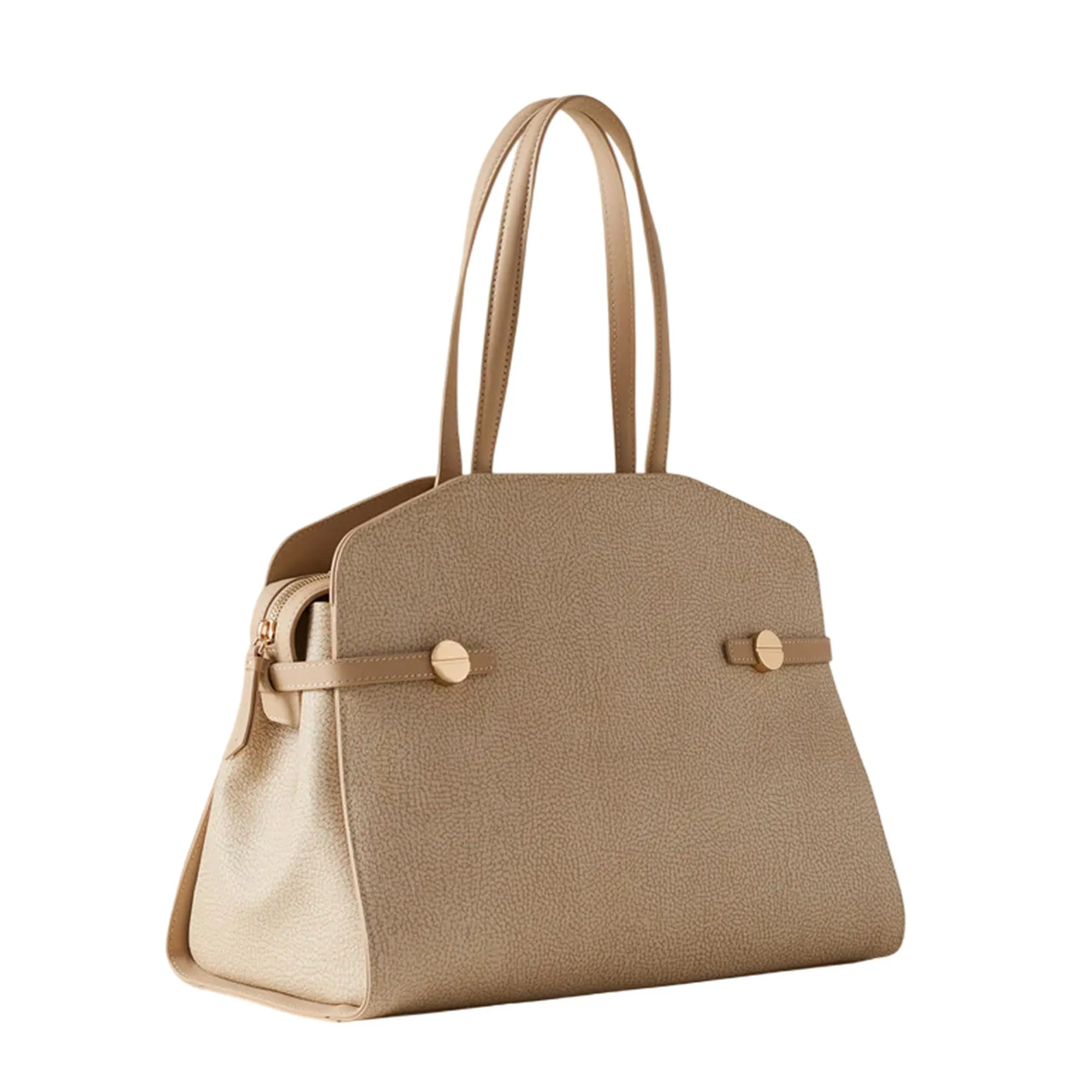 Borbonese B'Gemini Bag' Sand 910102490193C75 180309