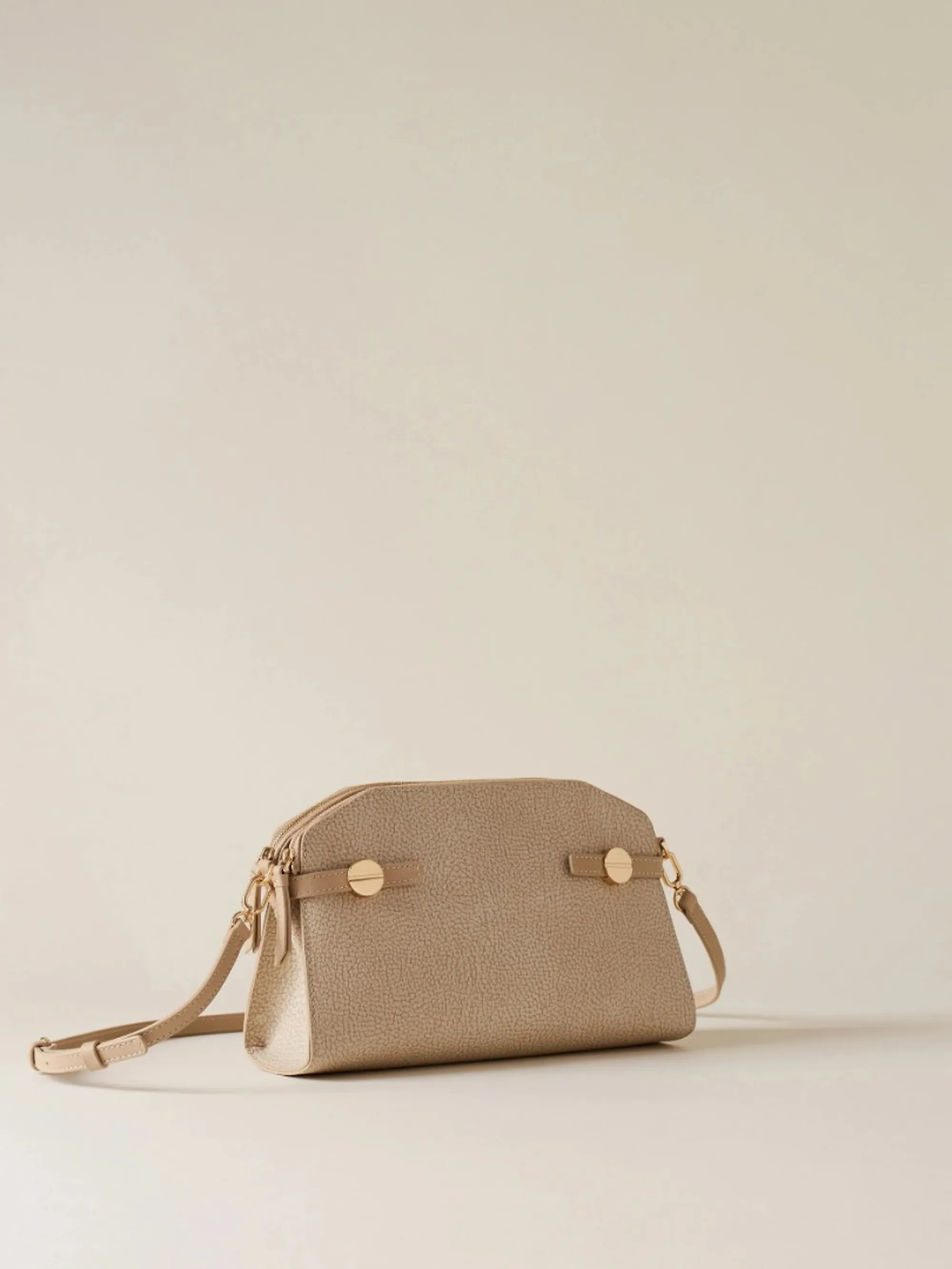 Borbonese Borsa Gemini Sabbia 910102510193C75 175668