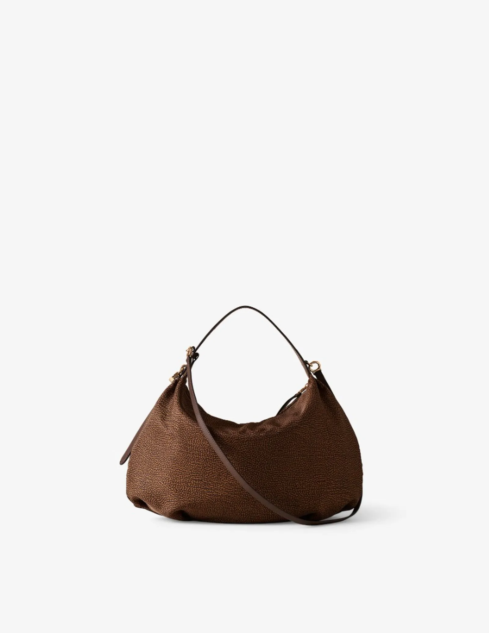Borbonese Borsa Hobo Medium Castagno 91010365Ah1264 186853