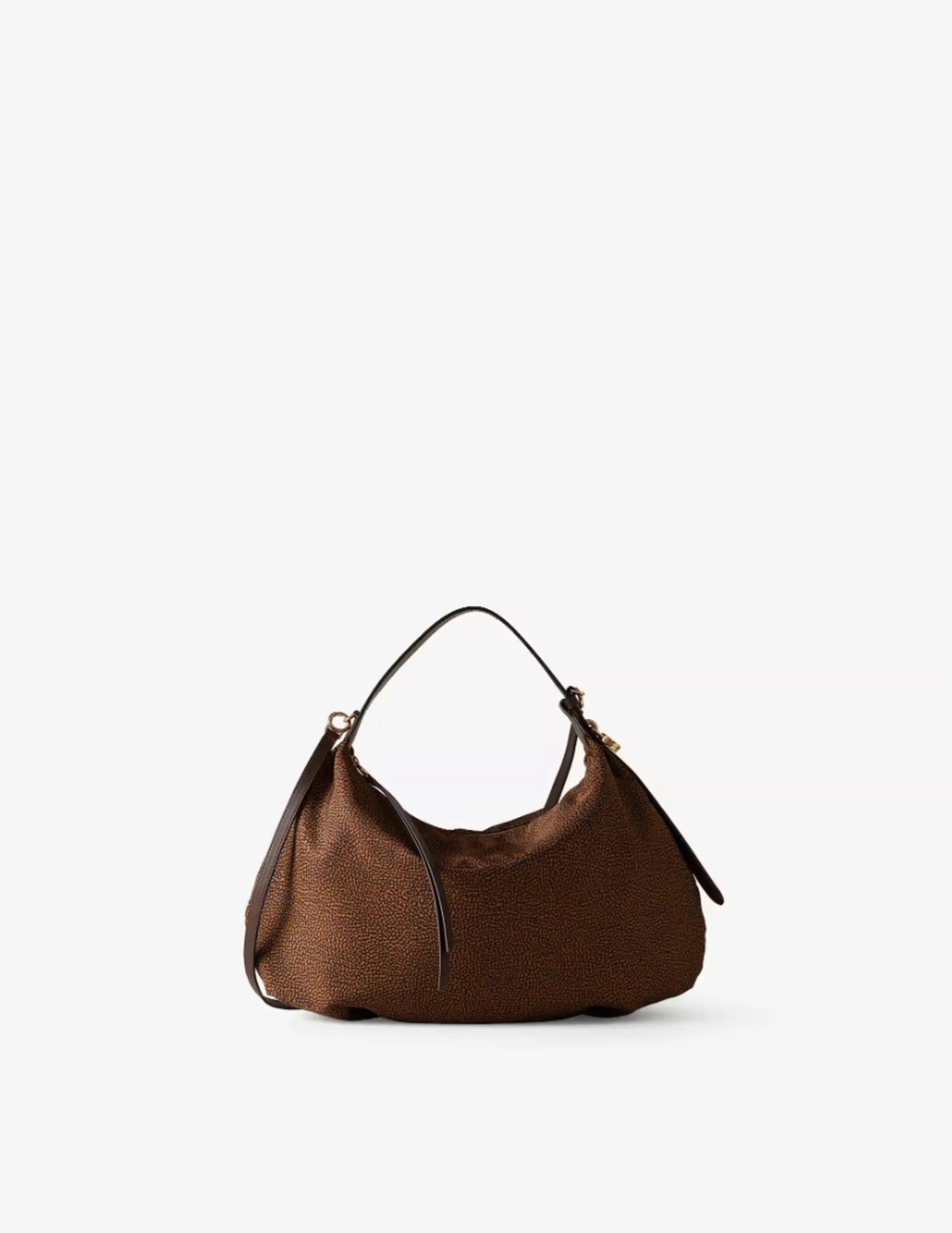 Borbonese Borsa Hobo Medium Castagno 91010365Ah1264 186854