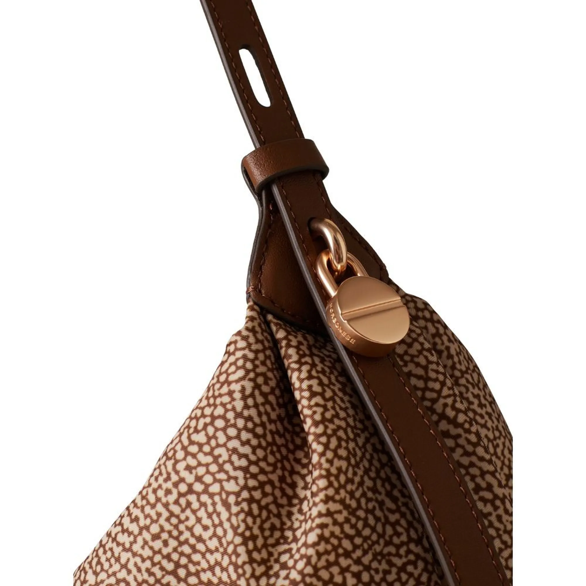 Borbonese Borsa Hobo Medium Marrone 91010232Ah1994 173604