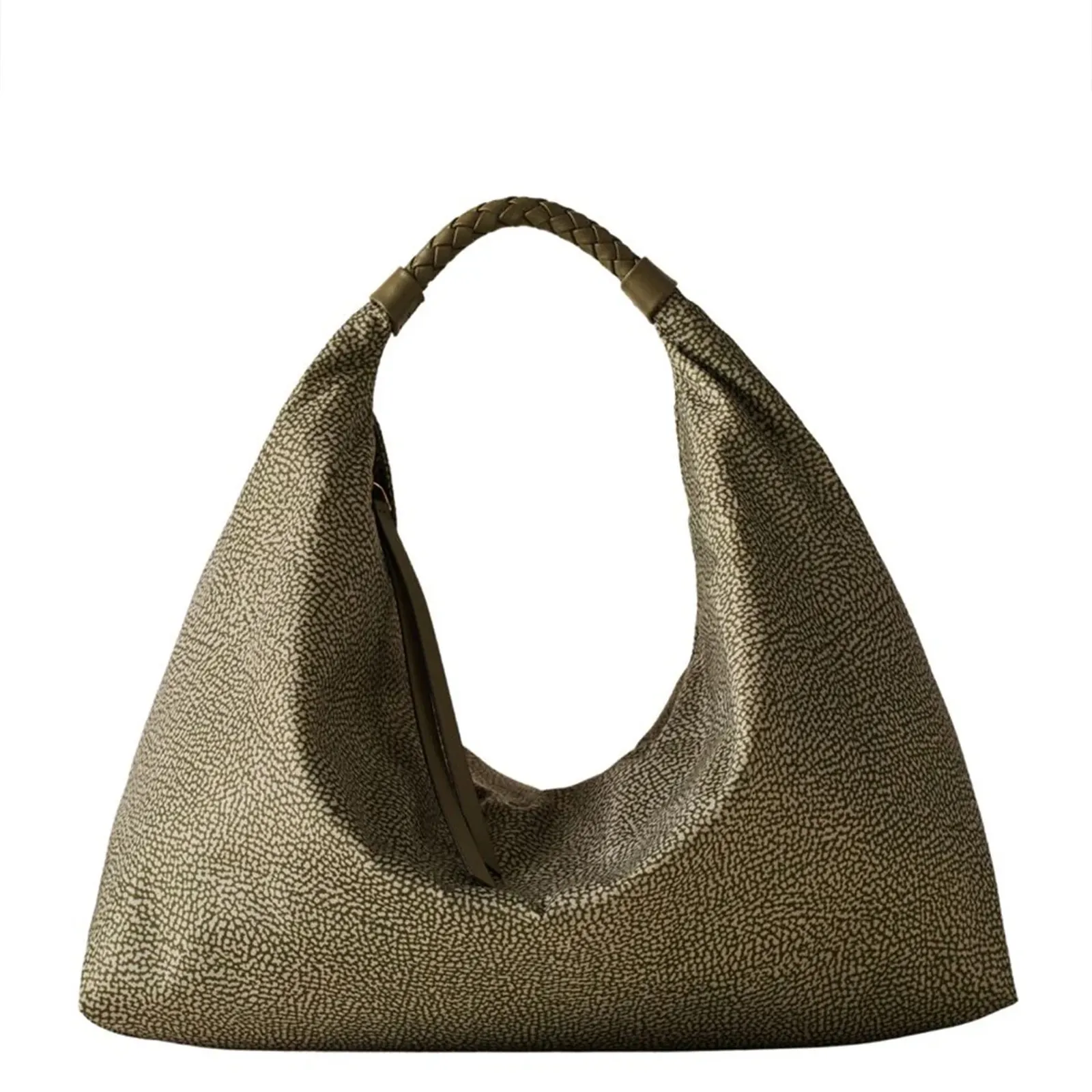 Borbonese Borsa Hobo Medium Oliva 910102060195N41 170247