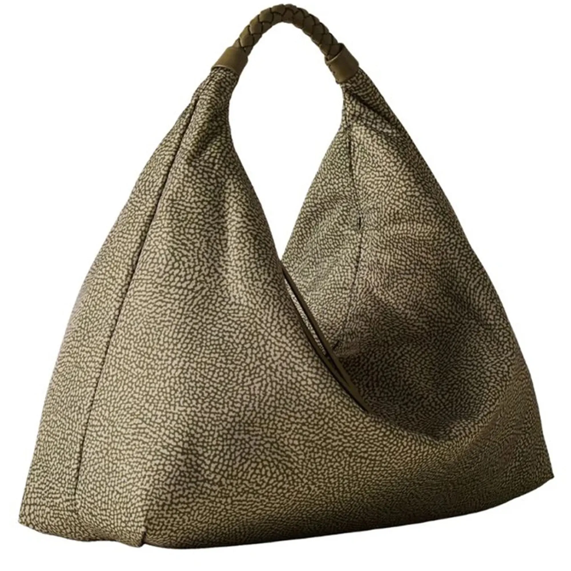 Borbonese Borsa Hobo Medium Oliva 910102060195N41 170467