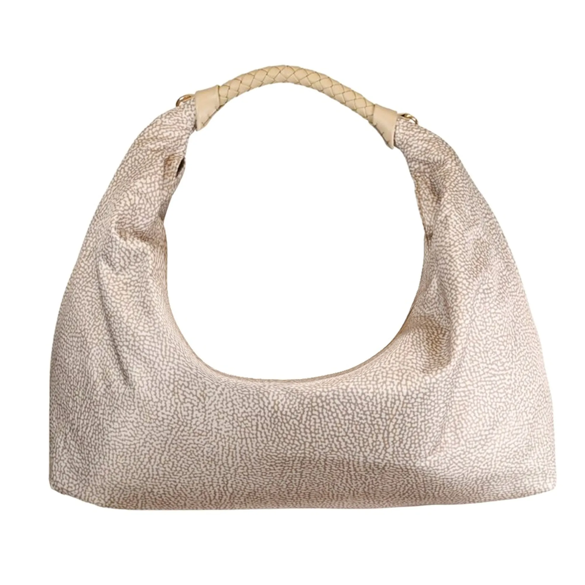 Borbonese B'Medium Hobo Bag' Sand 910102060195C75 178872