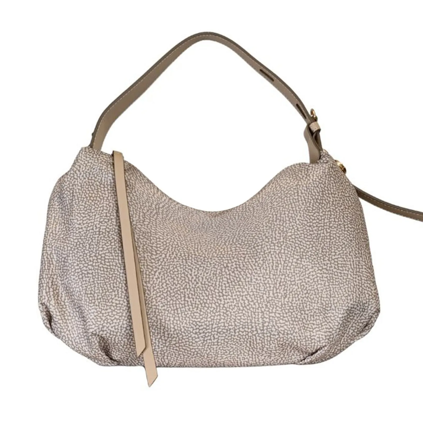 Borbonese Borsa Hobo Medium Sabbia 91010232Ah1C75 173613