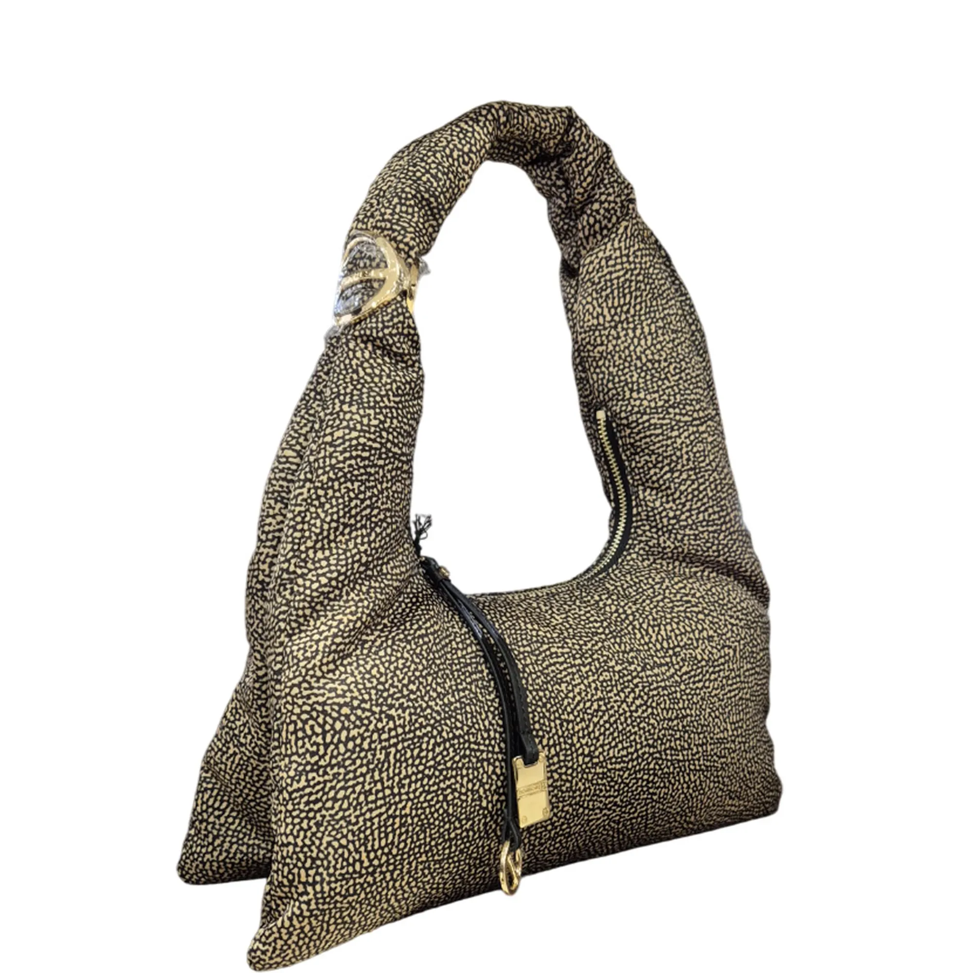 Borbonese B'Small Hobo Bag' Natural 91010124X95X11 165993
