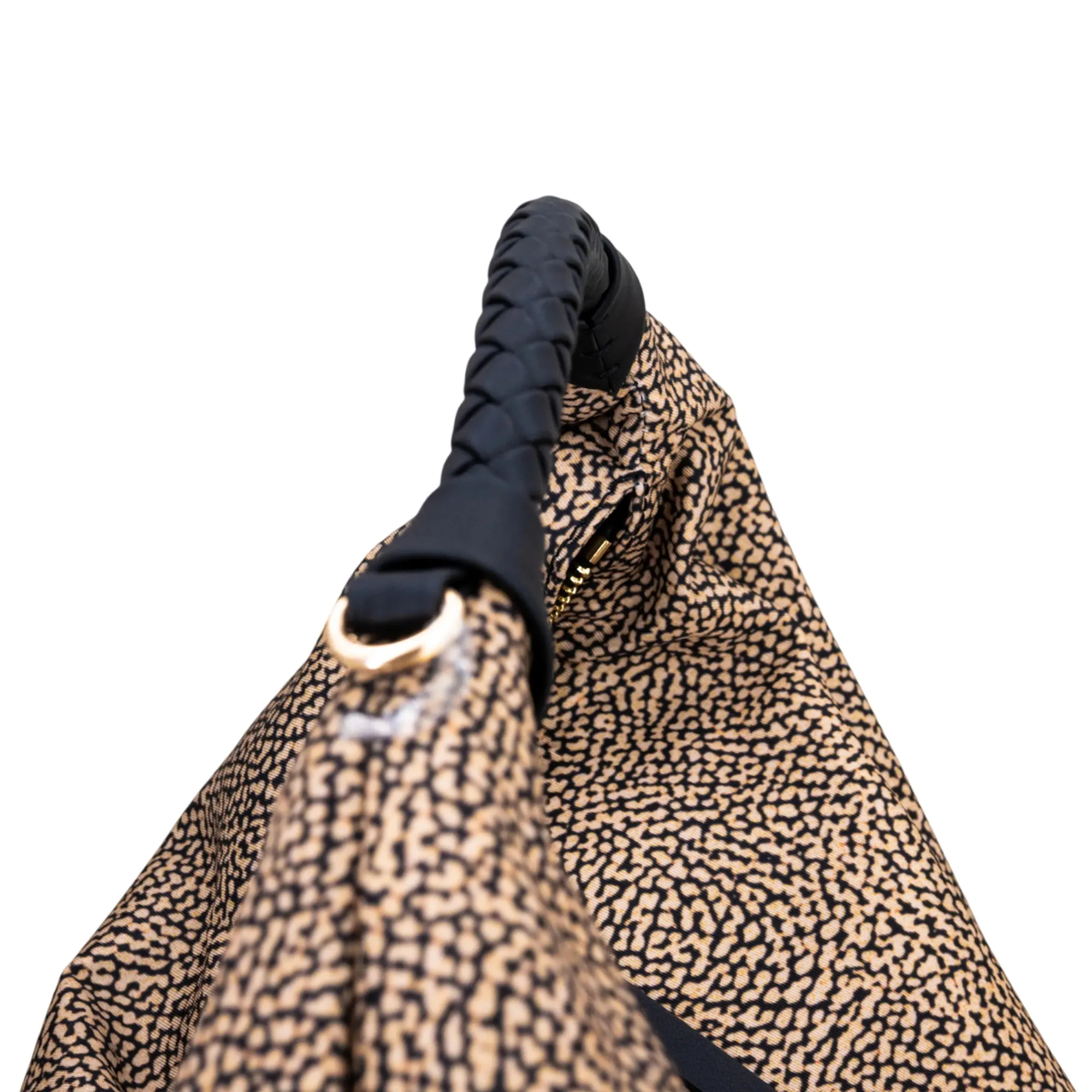 Borbonese B'Plie Medium Hobo Bag' Natural 910102060195X11 170819