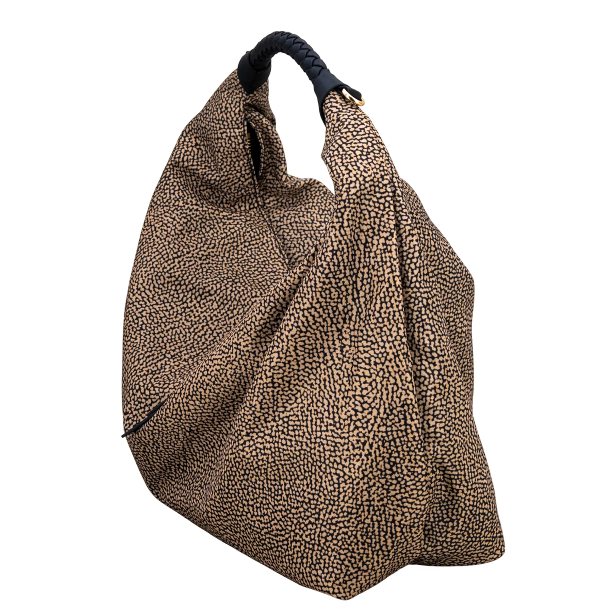 Borbonese B'Plie Medium Hobo Bag' Natural 910102060195X11 170820