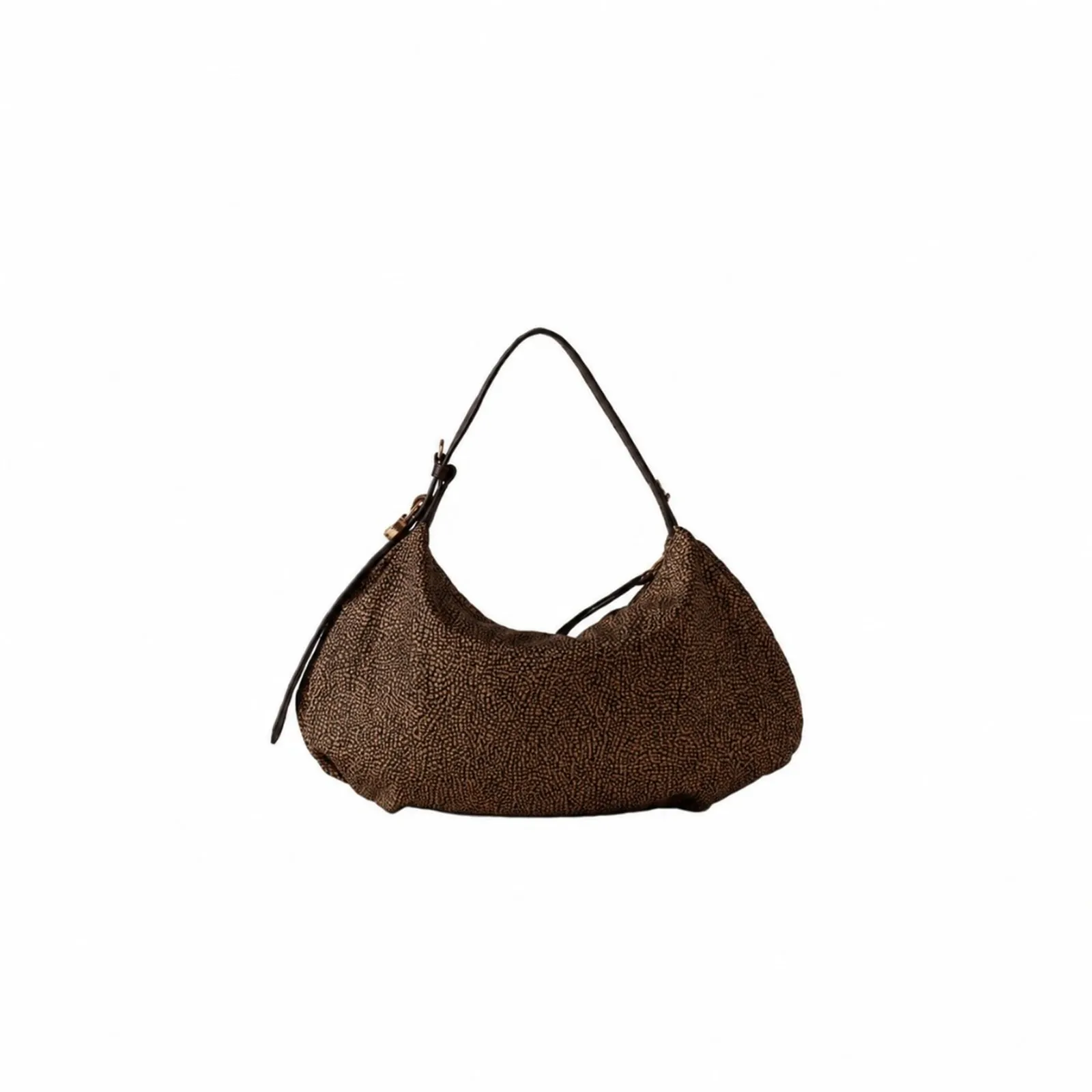 Borbonese Borsa Hobo Small Castagno 91010364Ah1264 186872