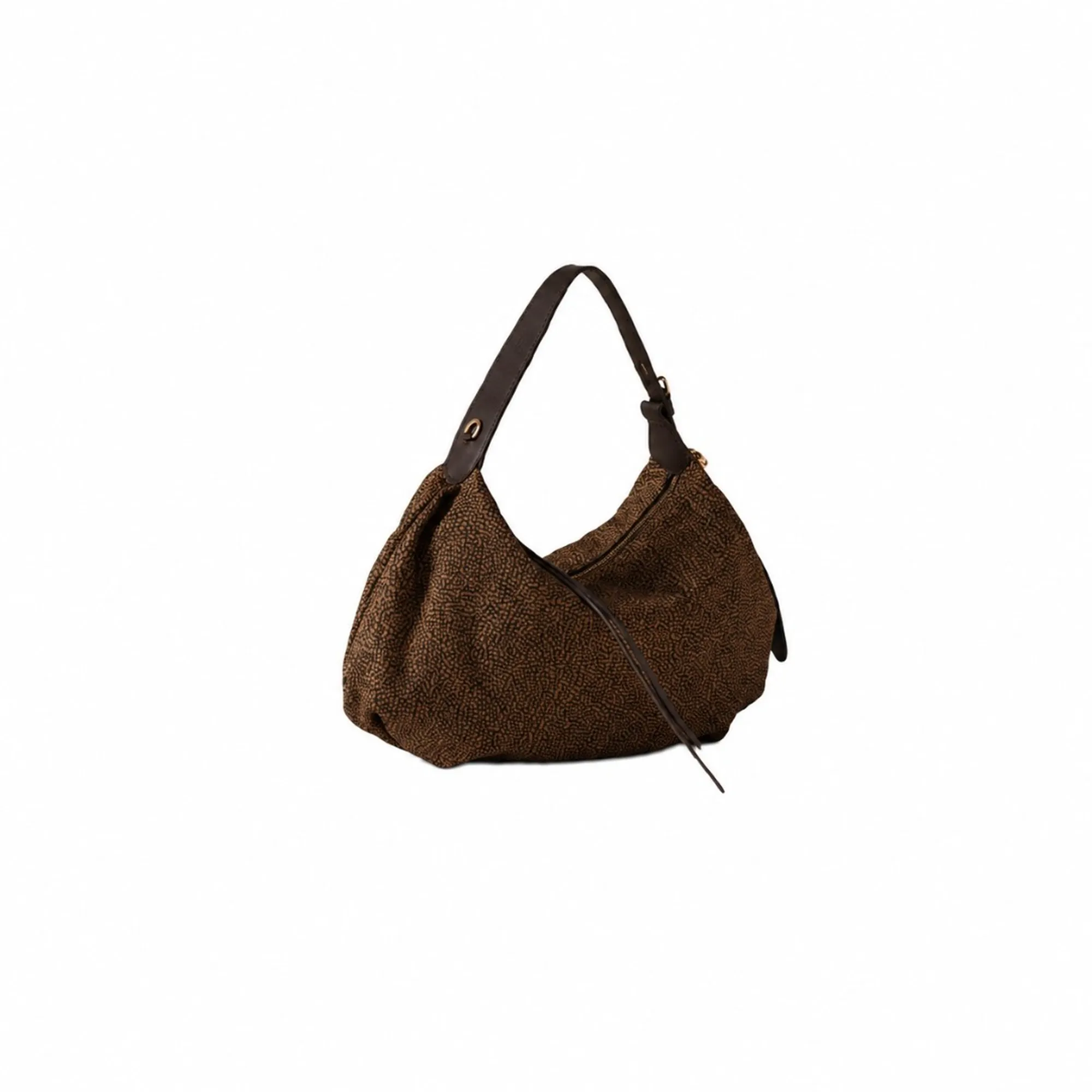 Borbonese B'Small Hobo Bag' Chestnut 91010364Ah1264 186873
