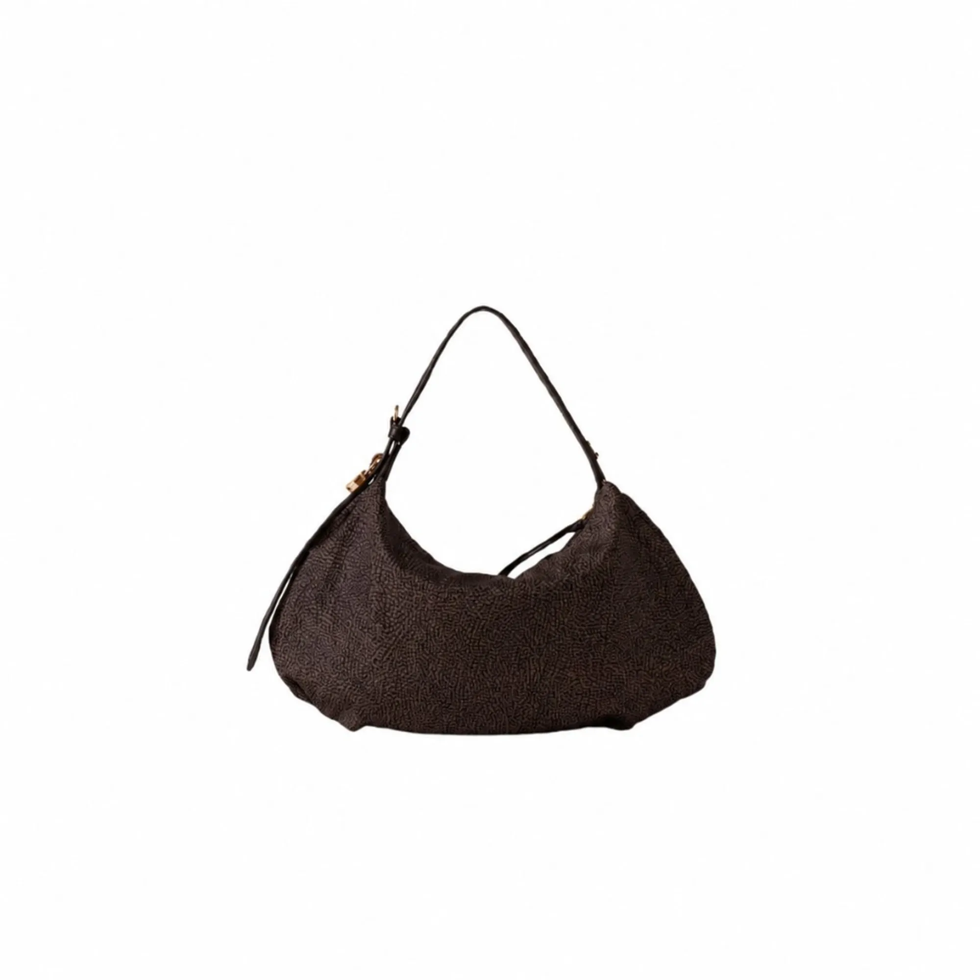 Borbonese B'Small Hobo Bag' Chocolate 91010364Ah1219 186878