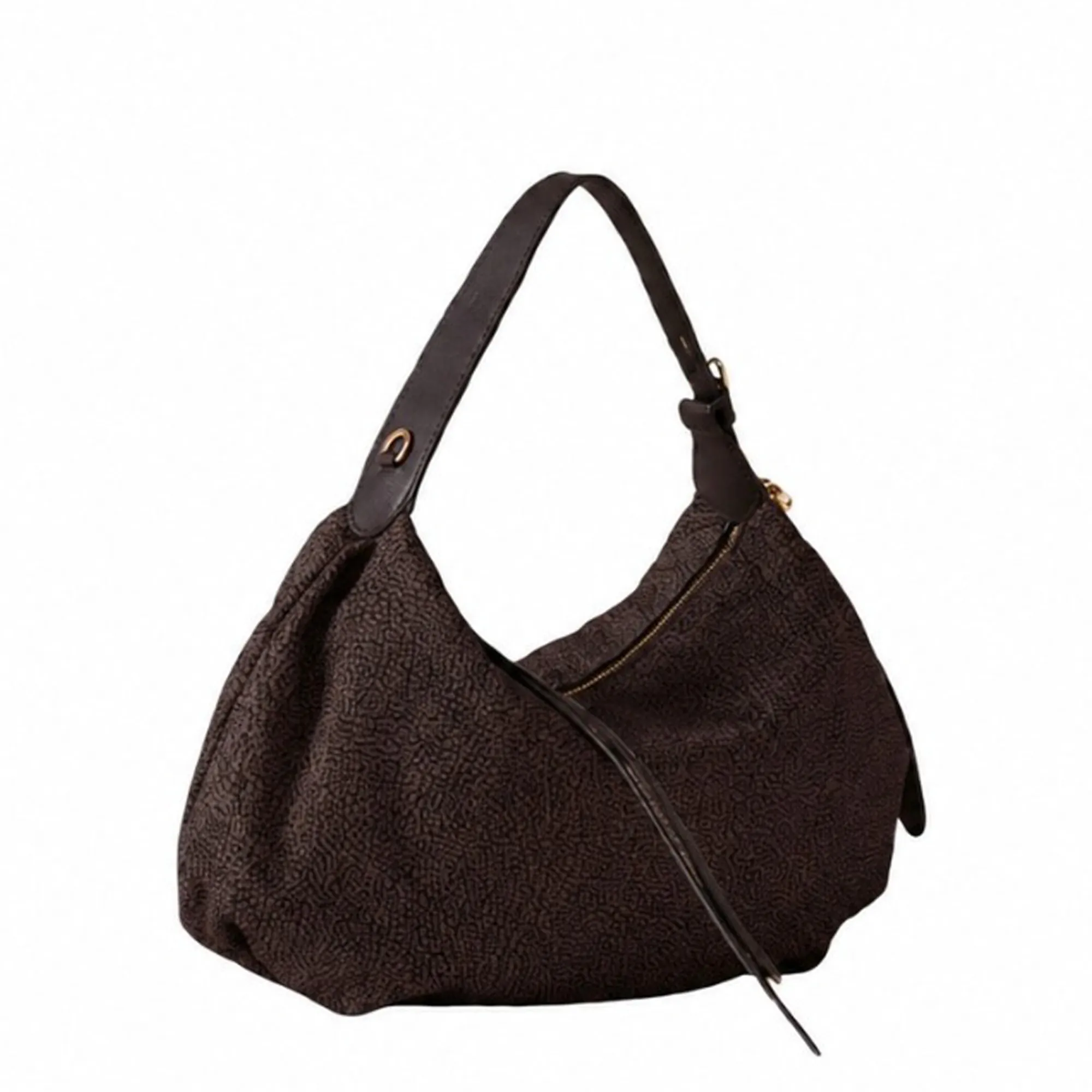 Borbonese B'Small Hobo Bag' Chocolate 91010364Ah1219 186920