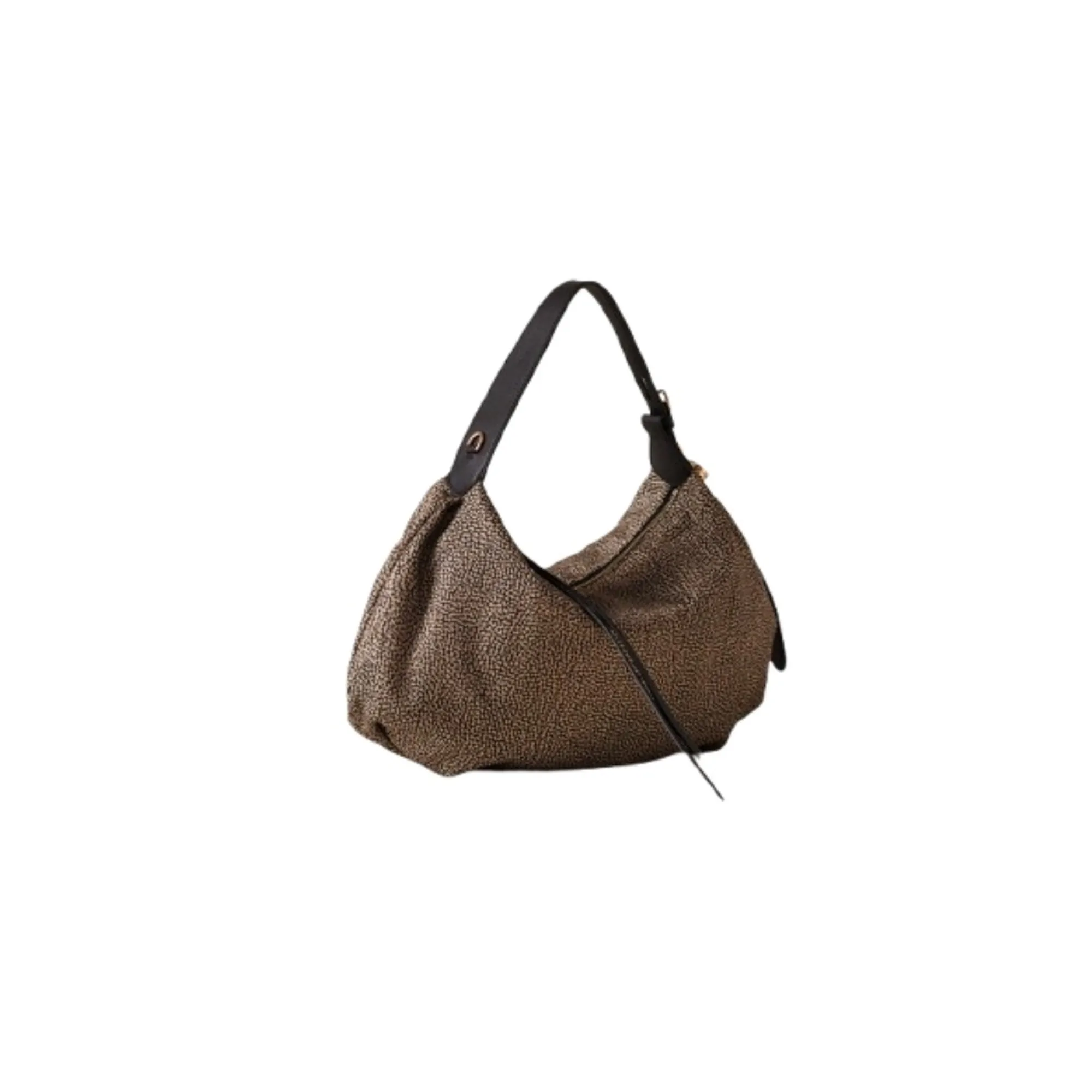 Borbonese B'Small Hobo Bag' Natural 91010364Ah1X11 186865