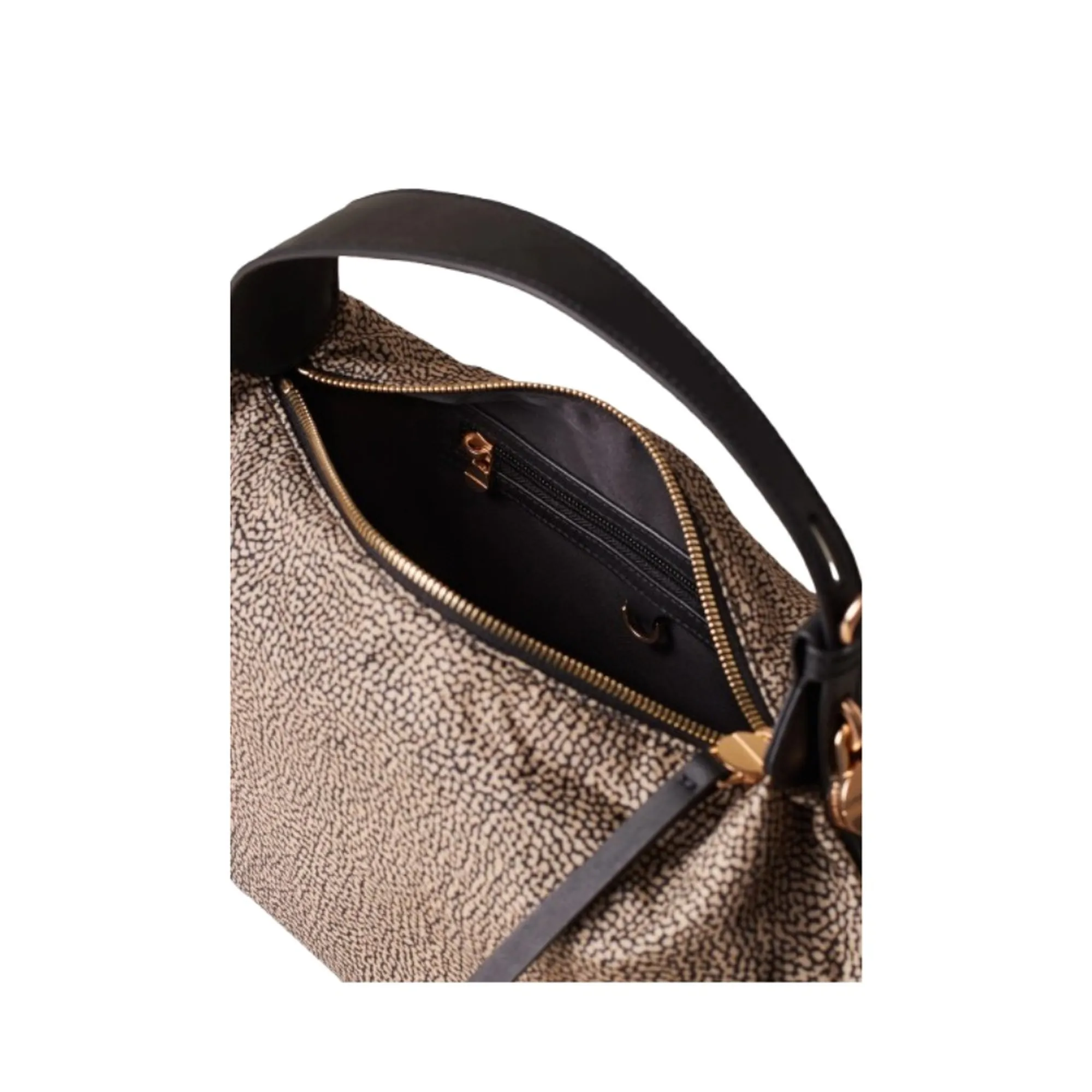 Borbonese B'Small Hobo Bag' Natural 91010364Ah1X11 186868