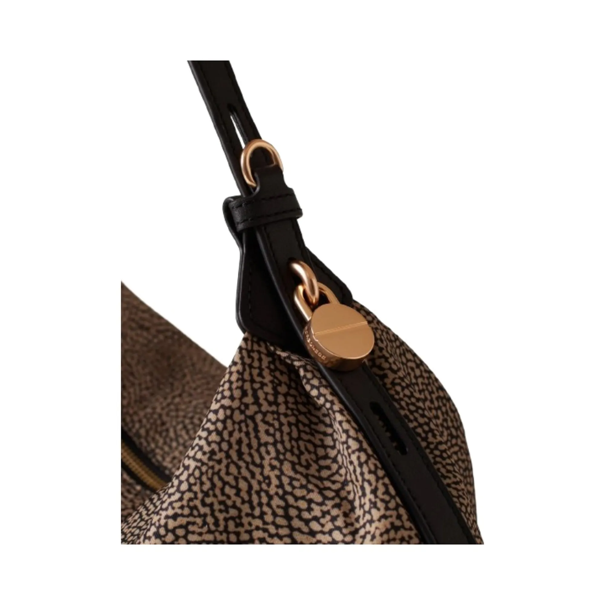 Borbonese B'Small Hobo Bag' Natural 91010364Ah1X11 186869