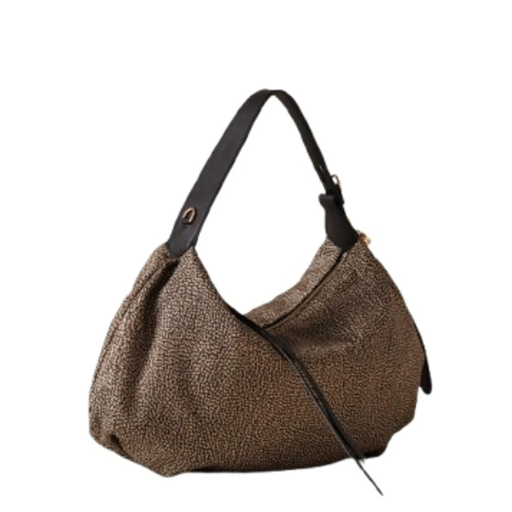 Borbonese B'Small Hobo Bag' Natural 91010364Ah1X11 186912
