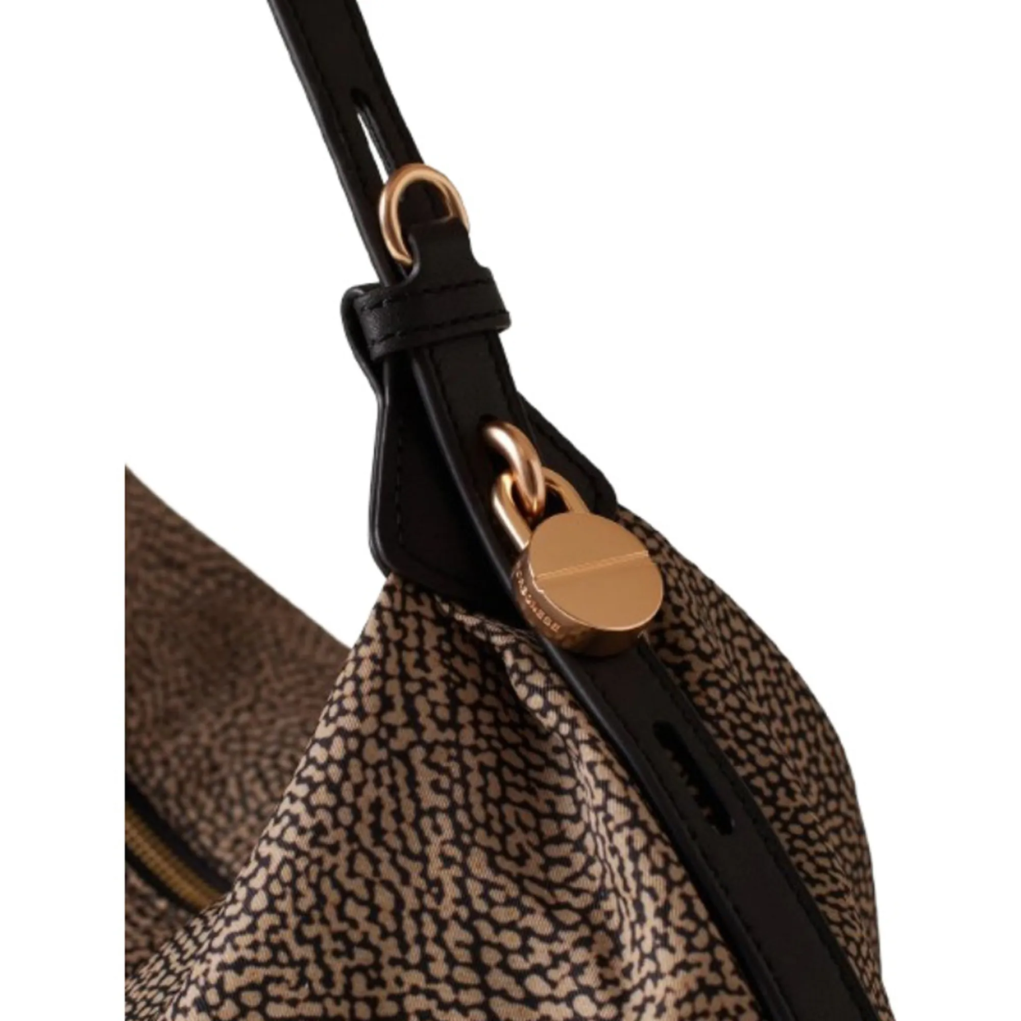 Borbonese B'Small Hobo Bag' Natural 91010364Ah1X11 186914