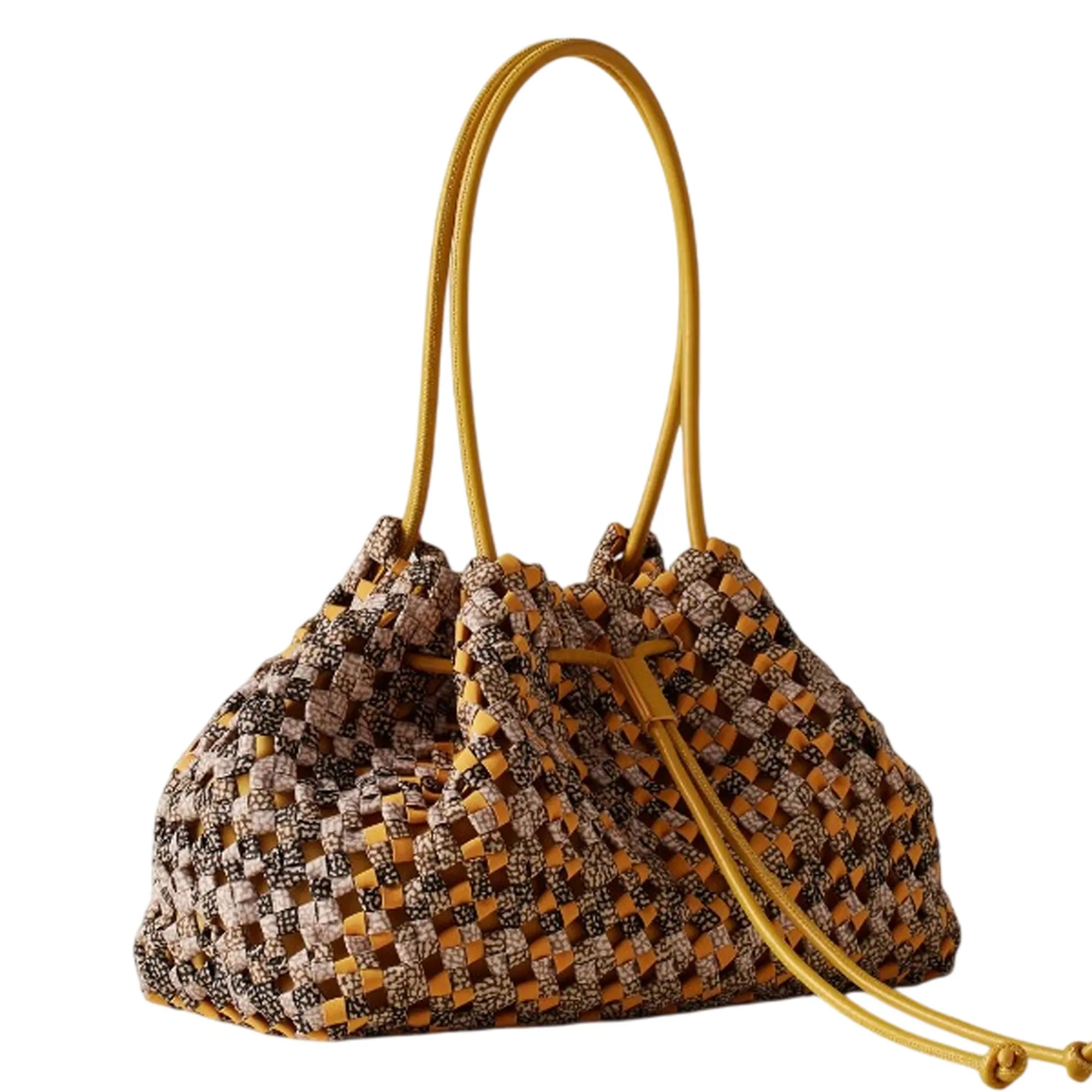 Borbonese Borsa La Nido Medium Giallo 910101910190744 179024