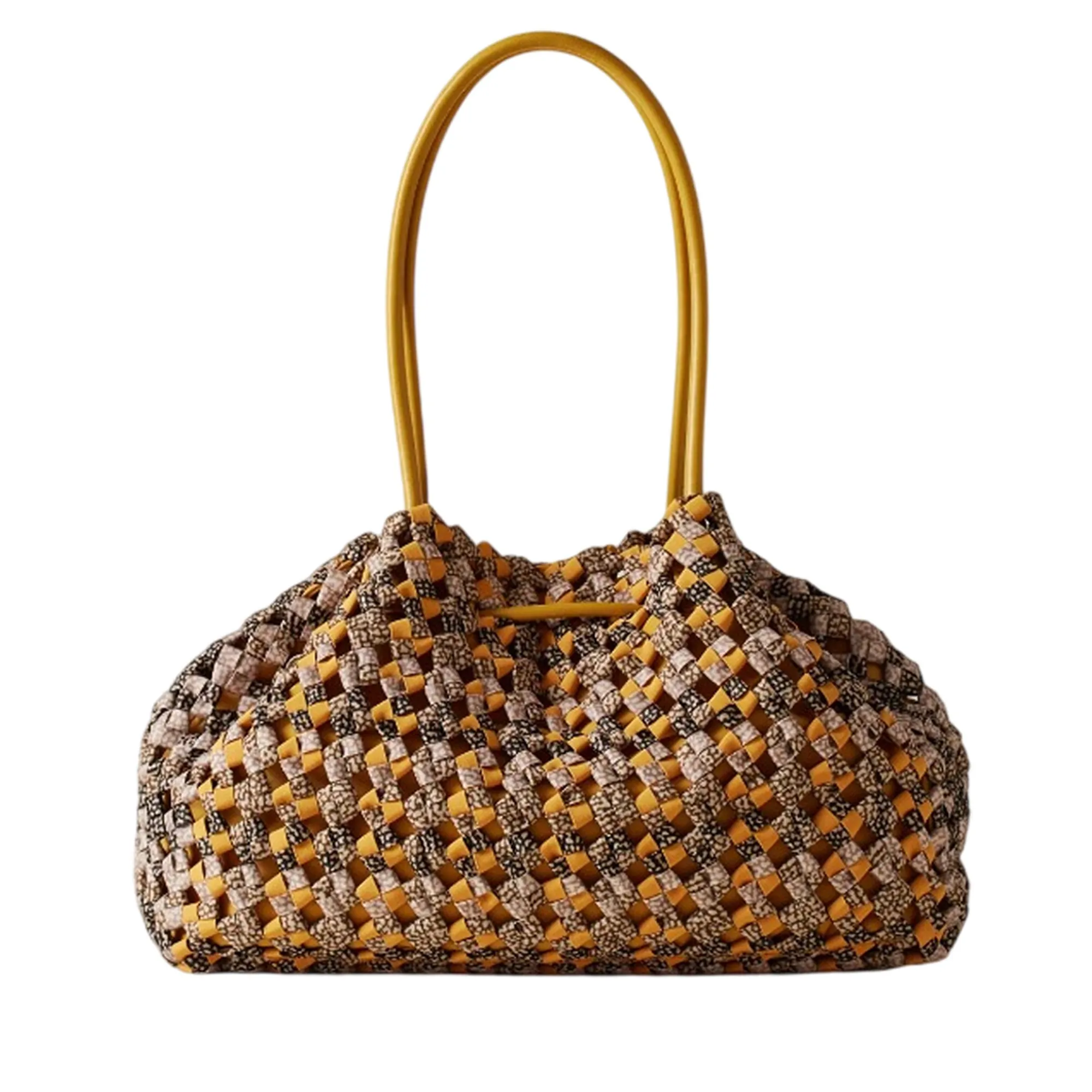 Borbonese Borsa La Nido Medium Giallo 910101910190744 179025