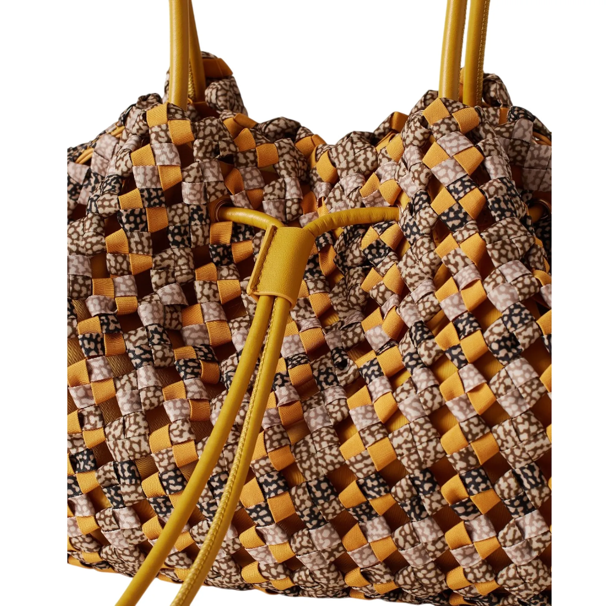 Borbonese Borsa La Nido Medium Giallo 910101910190744 179026