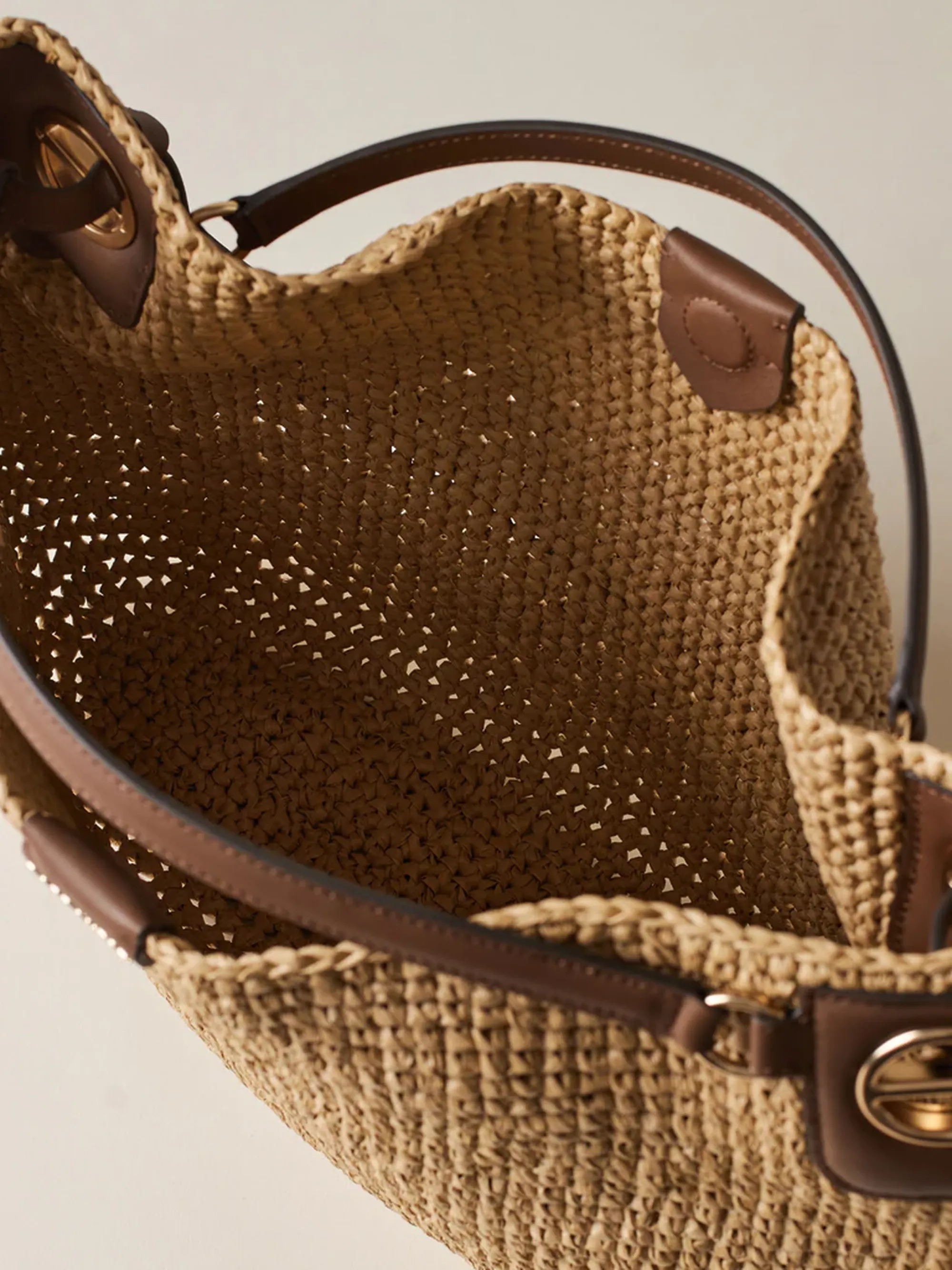 Borbonese B'London Bag' Natural 910101910187330 178308