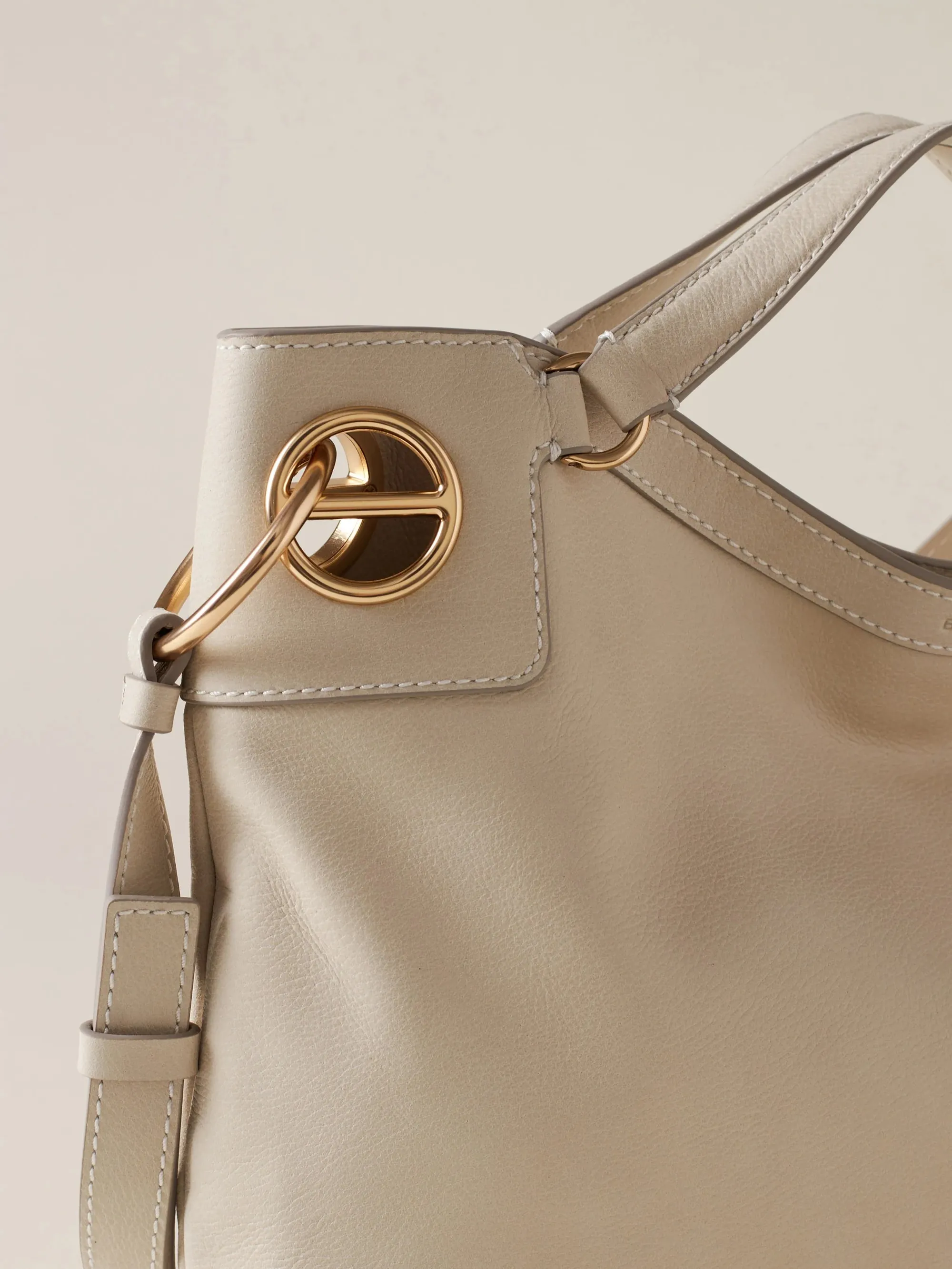 Borbonese Borsa London Hobo Medium Bianco 910102620197927 173618