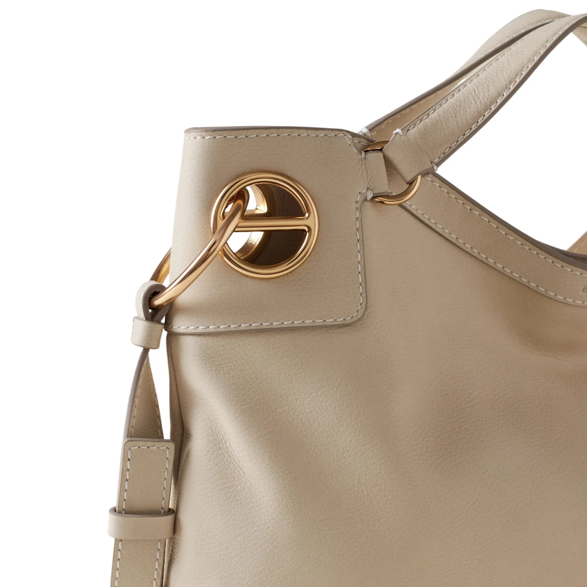 Borbonese Borsa London Hobo Medium Bianco 910102620197927 179579