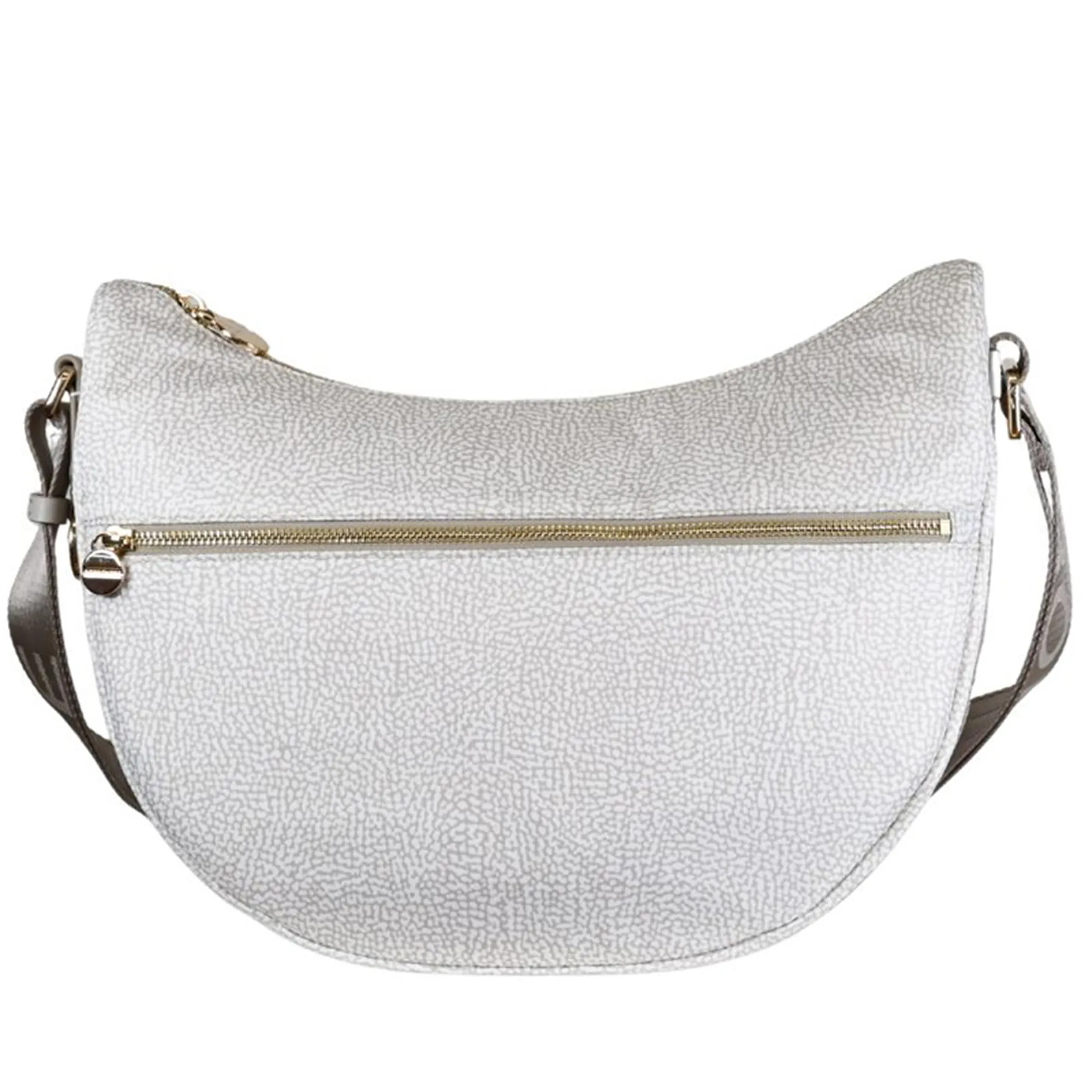 Borbonese B'Luna Middle Bag' White 934108I15927 170792