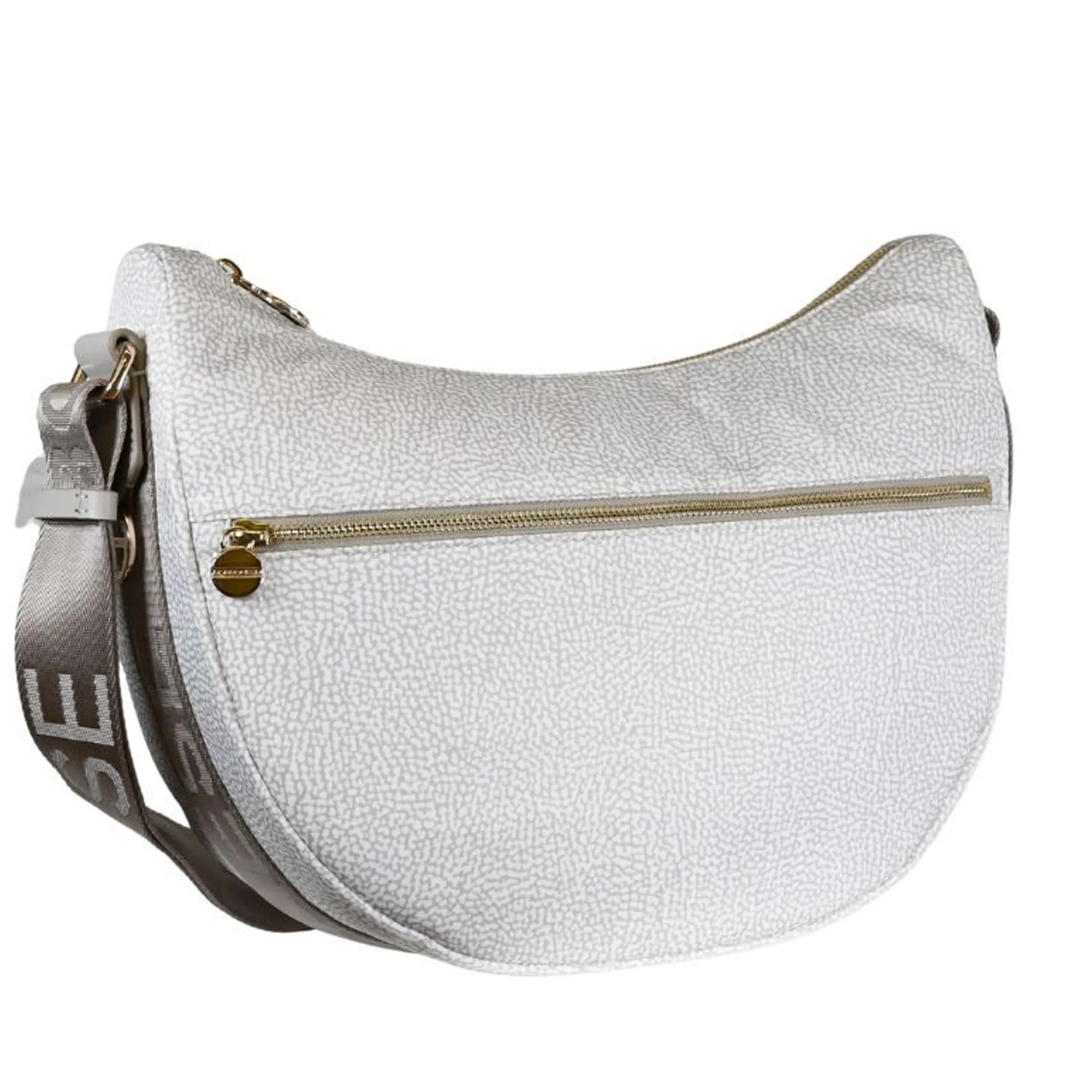 Borbonese B'Luna Middle Bag' White 934108I15927 170794