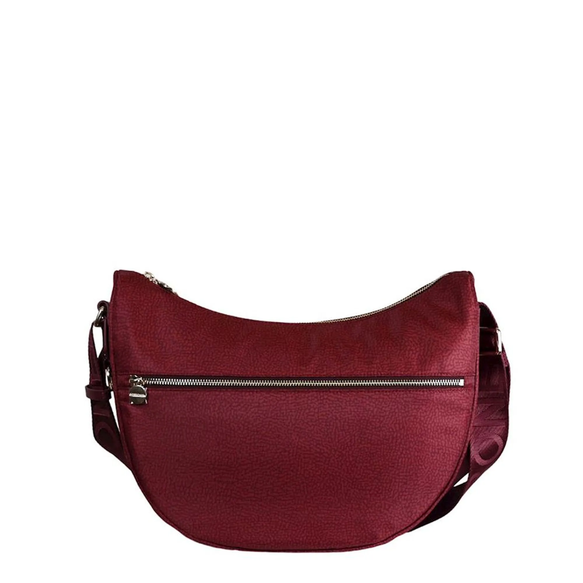 Borbonese B'Luna Middle Bag' Merlot 934108I15027 152889