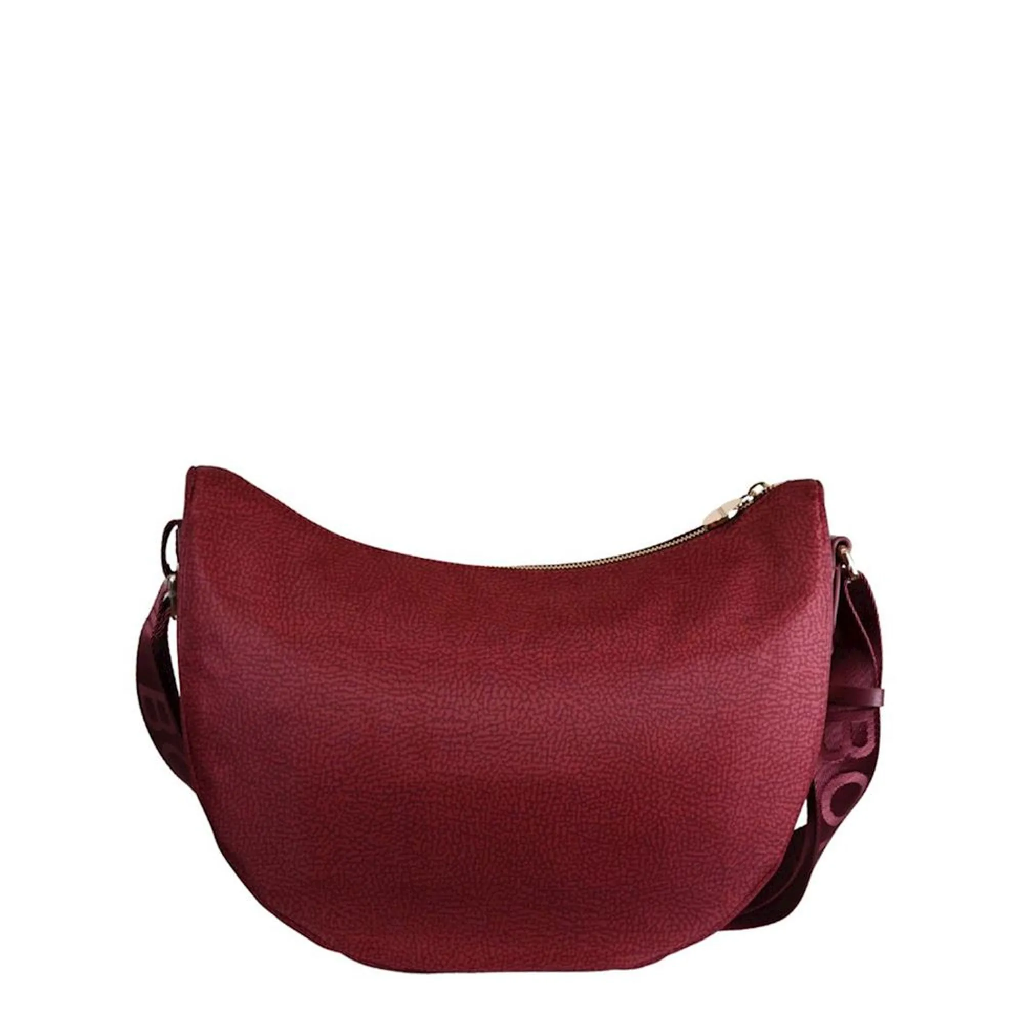 Borbonese B'Luna Middle Bag' Merlot 934108I15027 152891