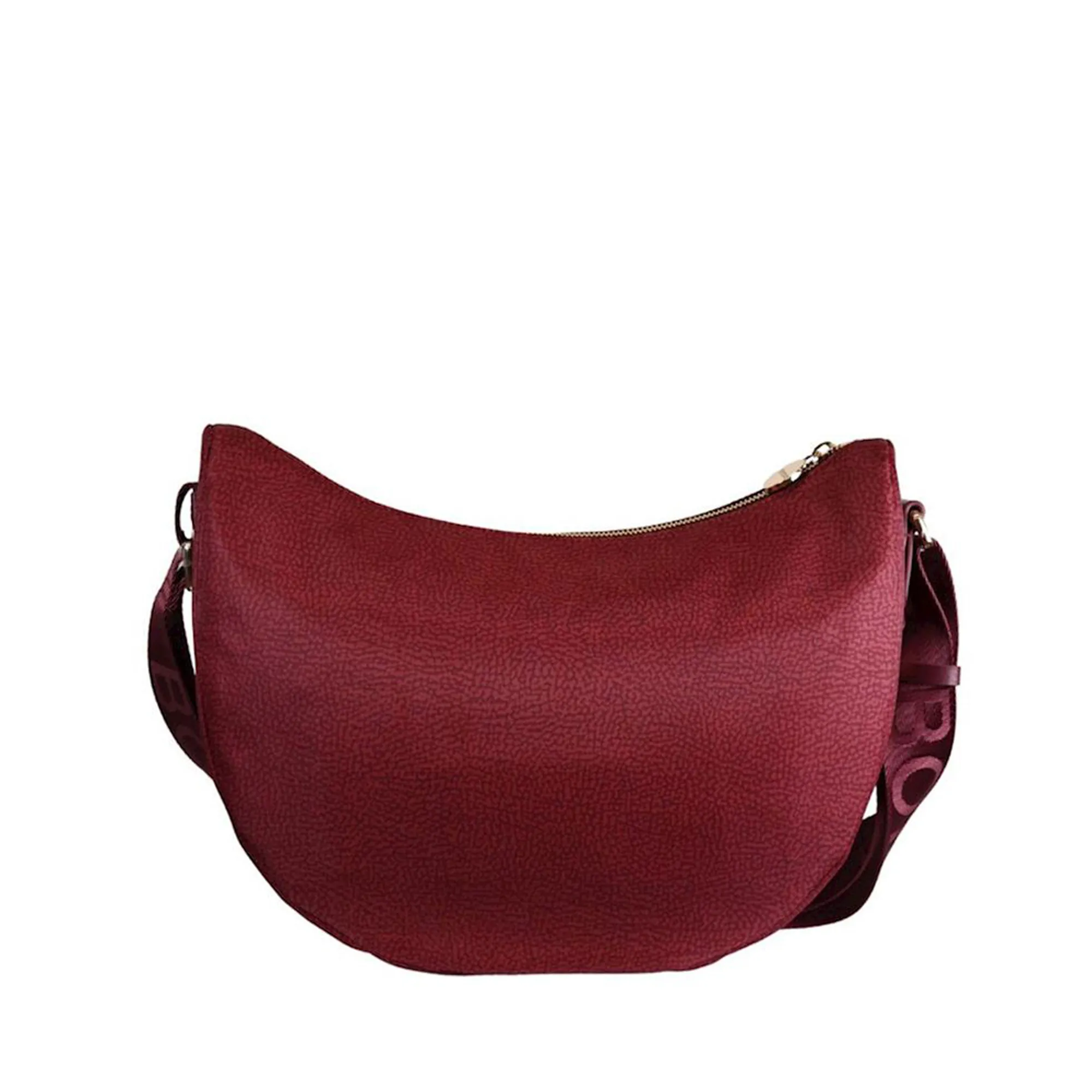 Borbonese B'Luna Middle Bag' Merlot 934108I15027 154119