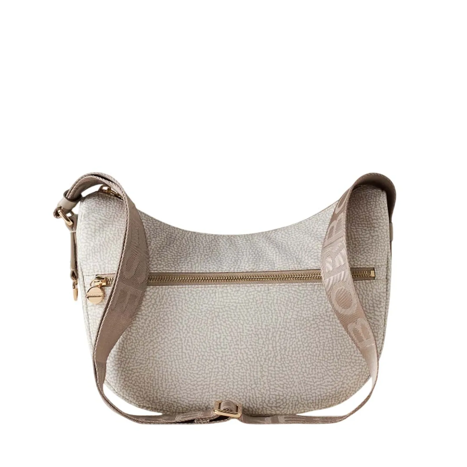 Borbonese Borsa Luna Small Bianco 934107I15927 170389