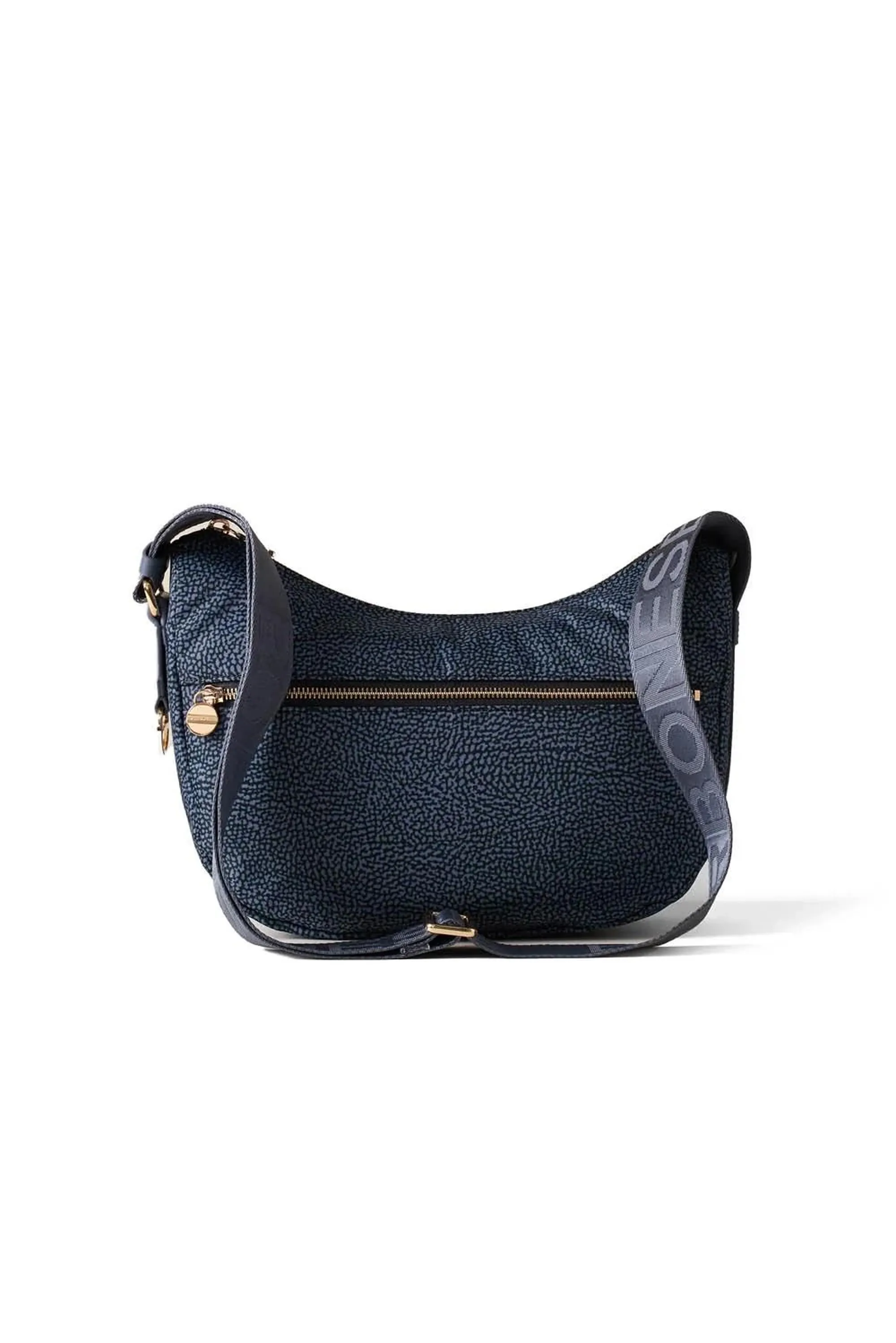 Borbonese B'Small Luna Bag' Blue 934107I15825 170240