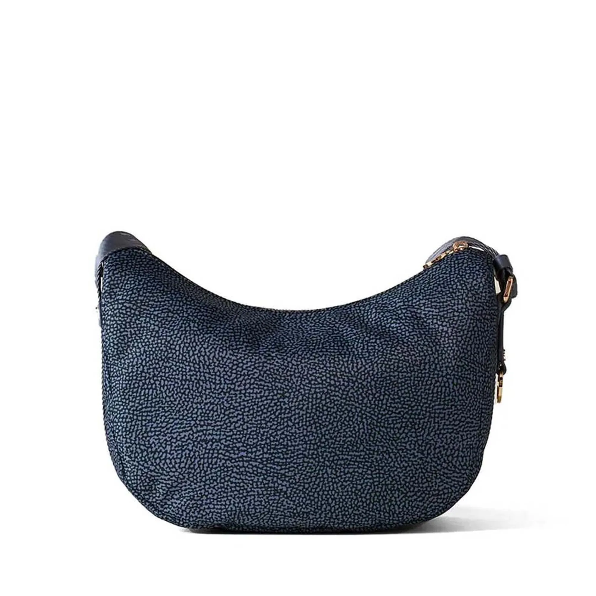 Borbonese Borsa Luna Small Blu 934107I15825 170394