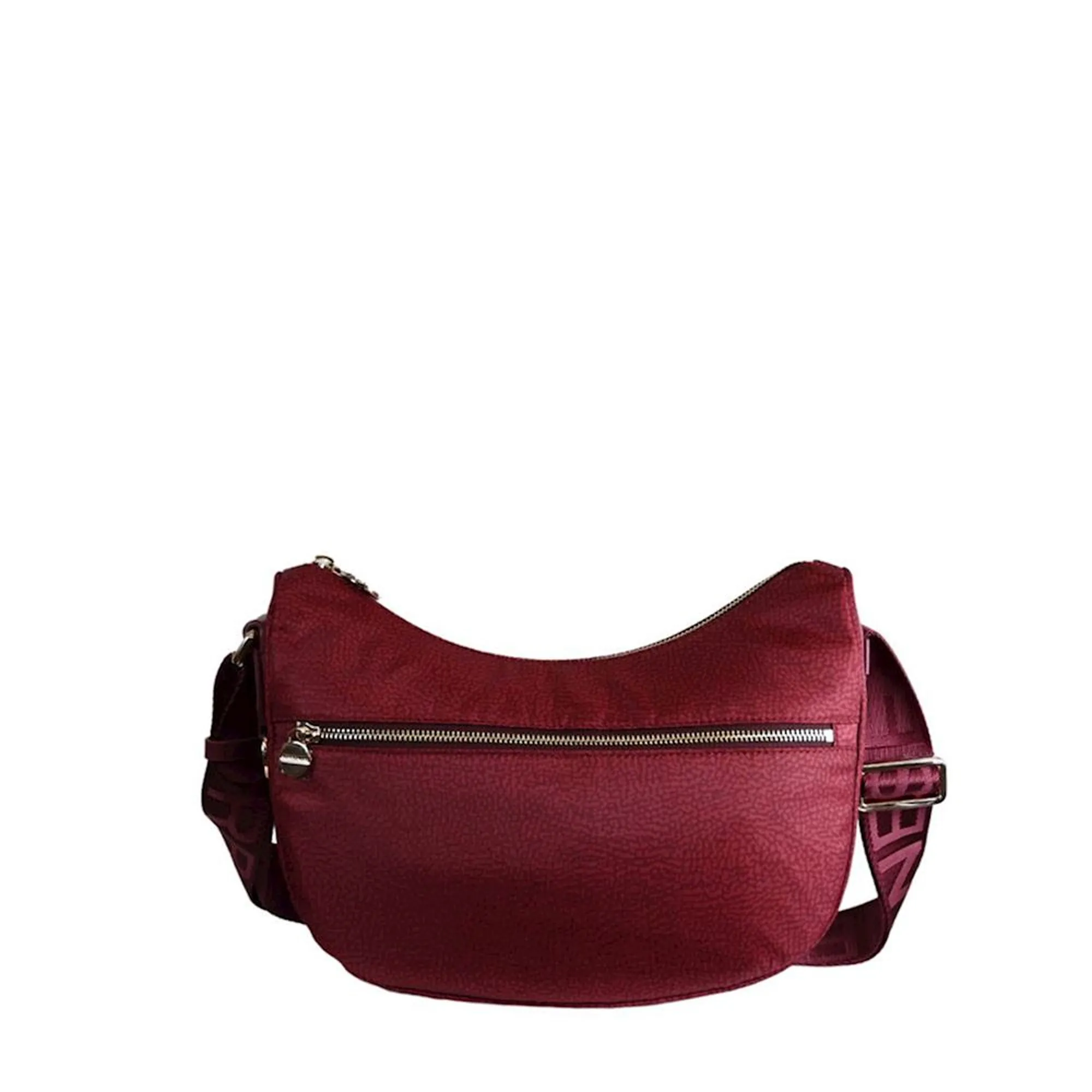 Borbonese B'Small Luna Bag' Merlot 934107I15027 152907