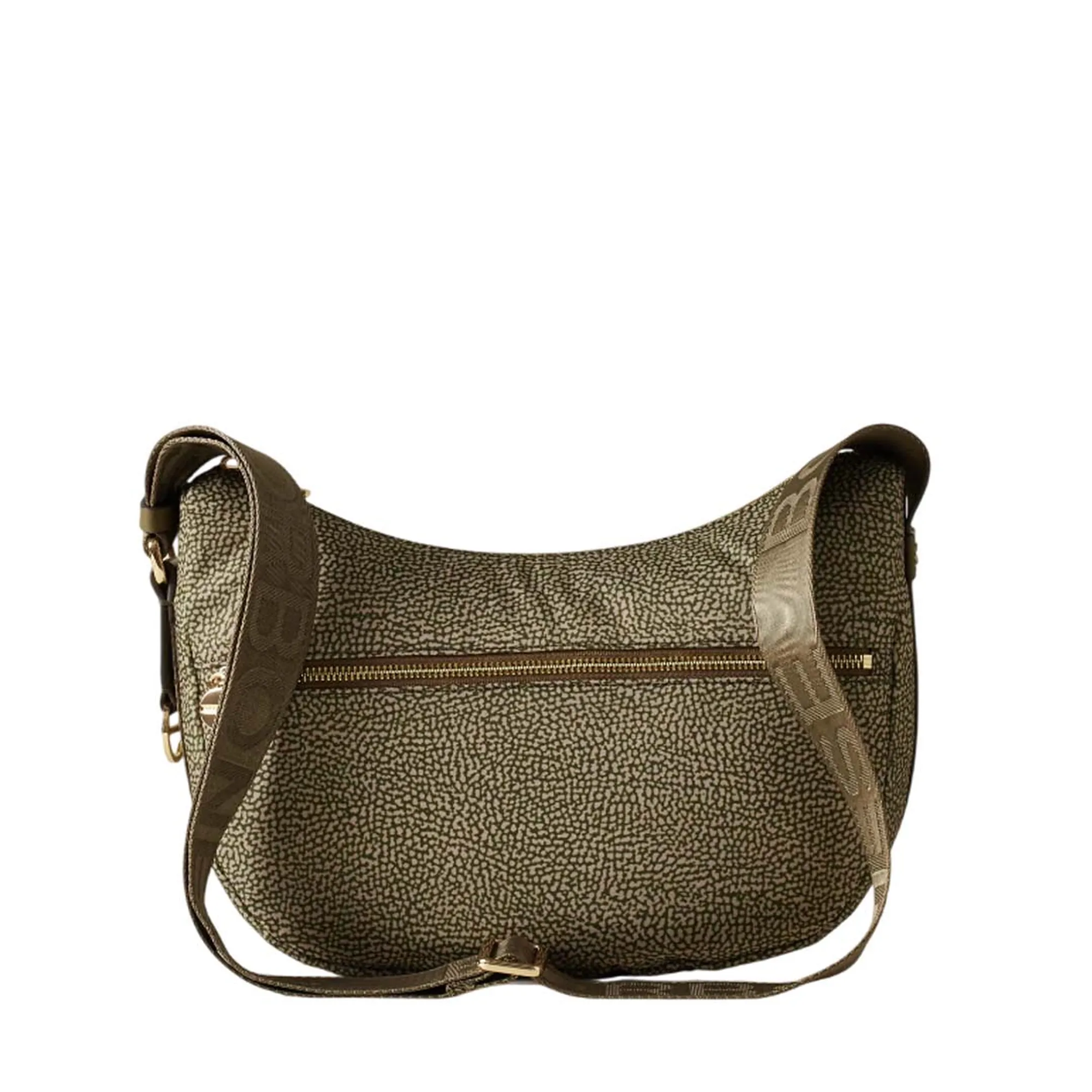 Borbonese Borsa Luna Small Oliva 934107I15N41 170382