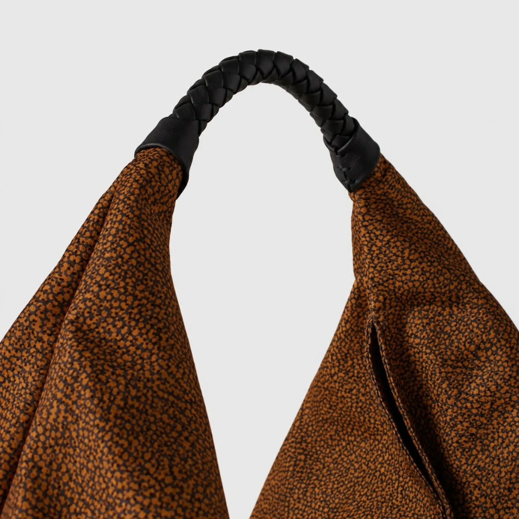 Borbonese B'Plie Hobo Large Bag' Chestnut 910102070195264 186614