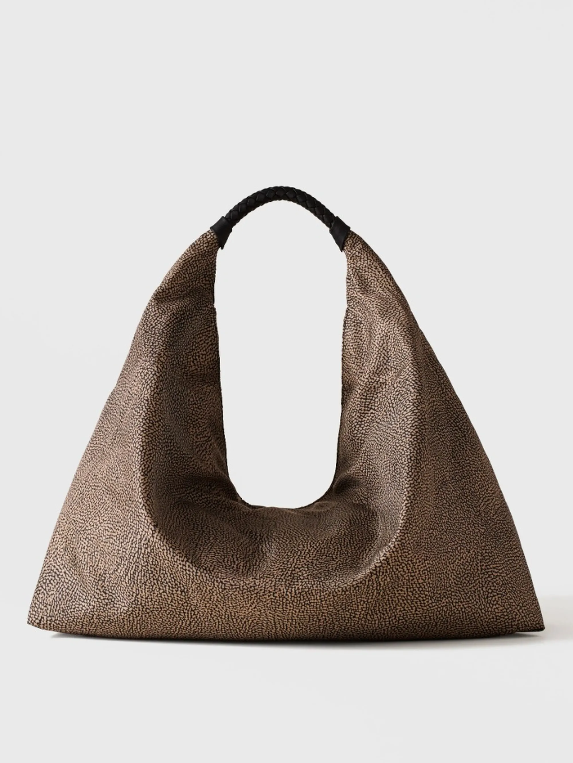 Borbonese B'Plie Hobo Large Bag' Natural 910102070195X11 186621