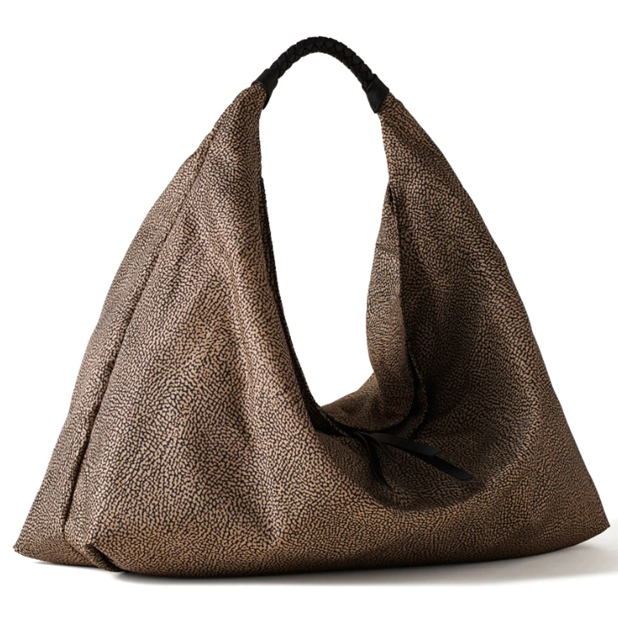 Borbonese B'Plie Hobo Large Bag' Natural 910102070195X11 187071