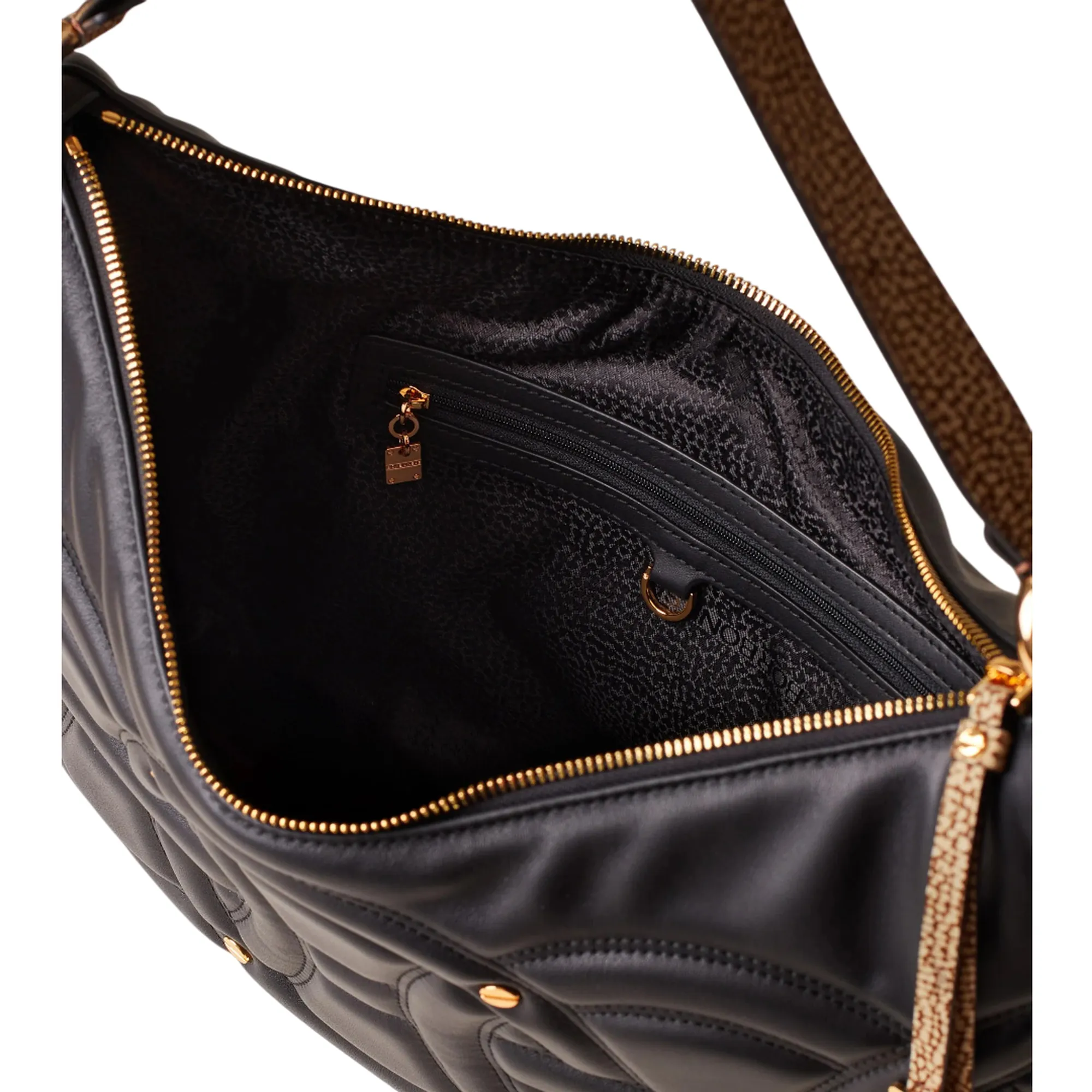 Borbonese B'Rondo Hobo Medium Bag' Black 910101460099480 157747