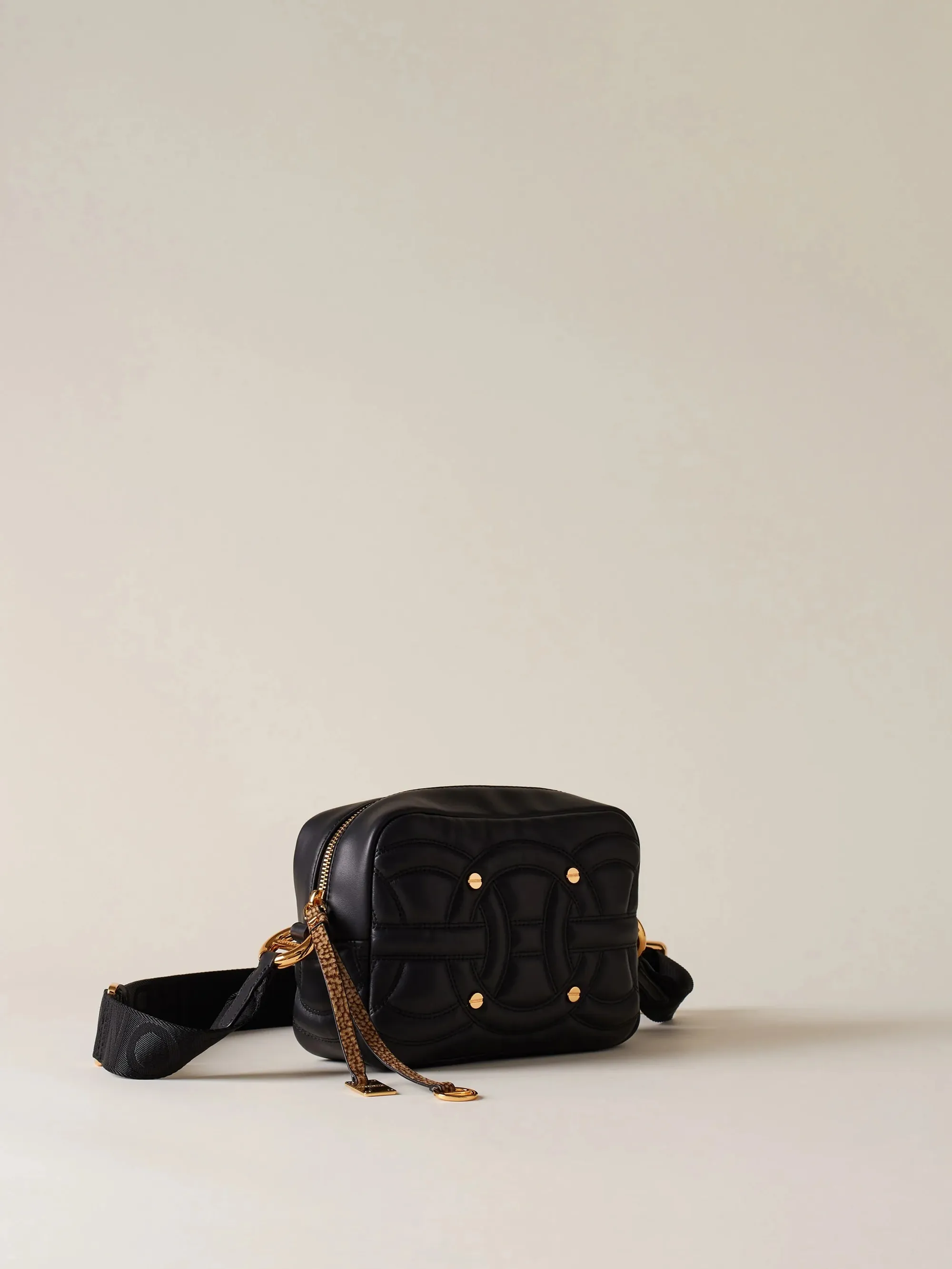 Borbonese B'Borsa Rondo Small' Black 910101470099480 157393