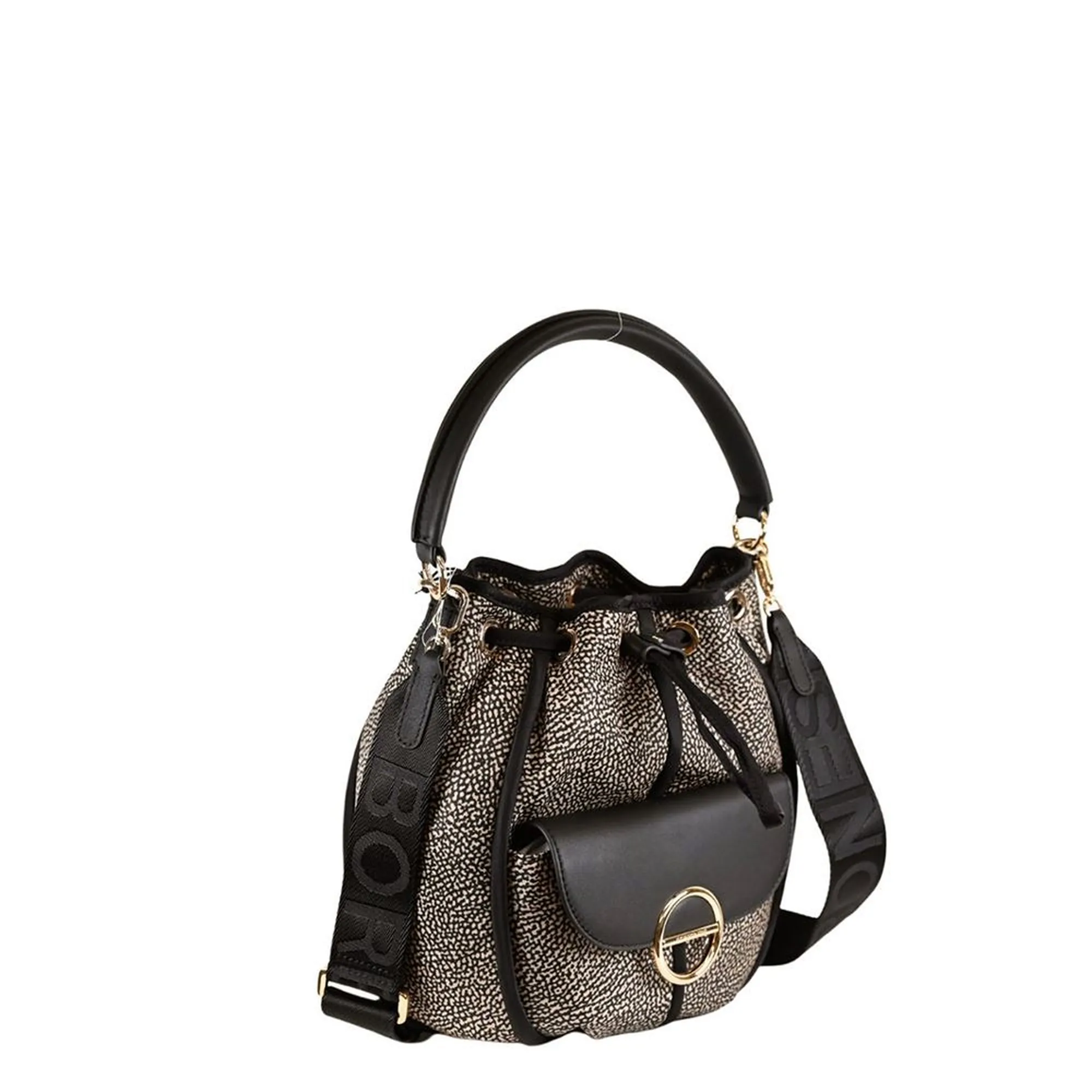 Borbonese B'Bucket Bag' Natural 91010121Aj0X11 157398