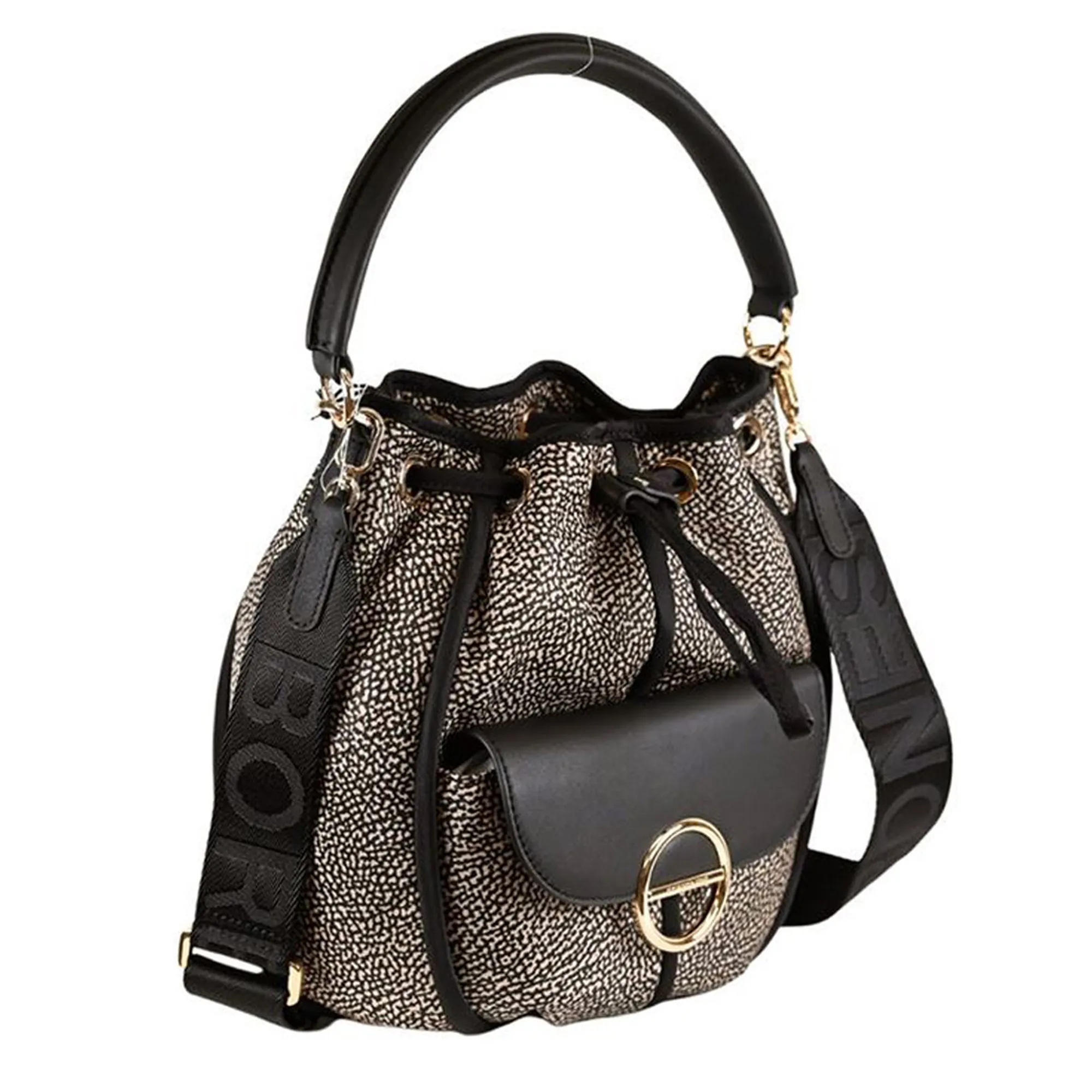 Borbonese B'Bucket Bag' Natural 91010121Aj0X11 166175