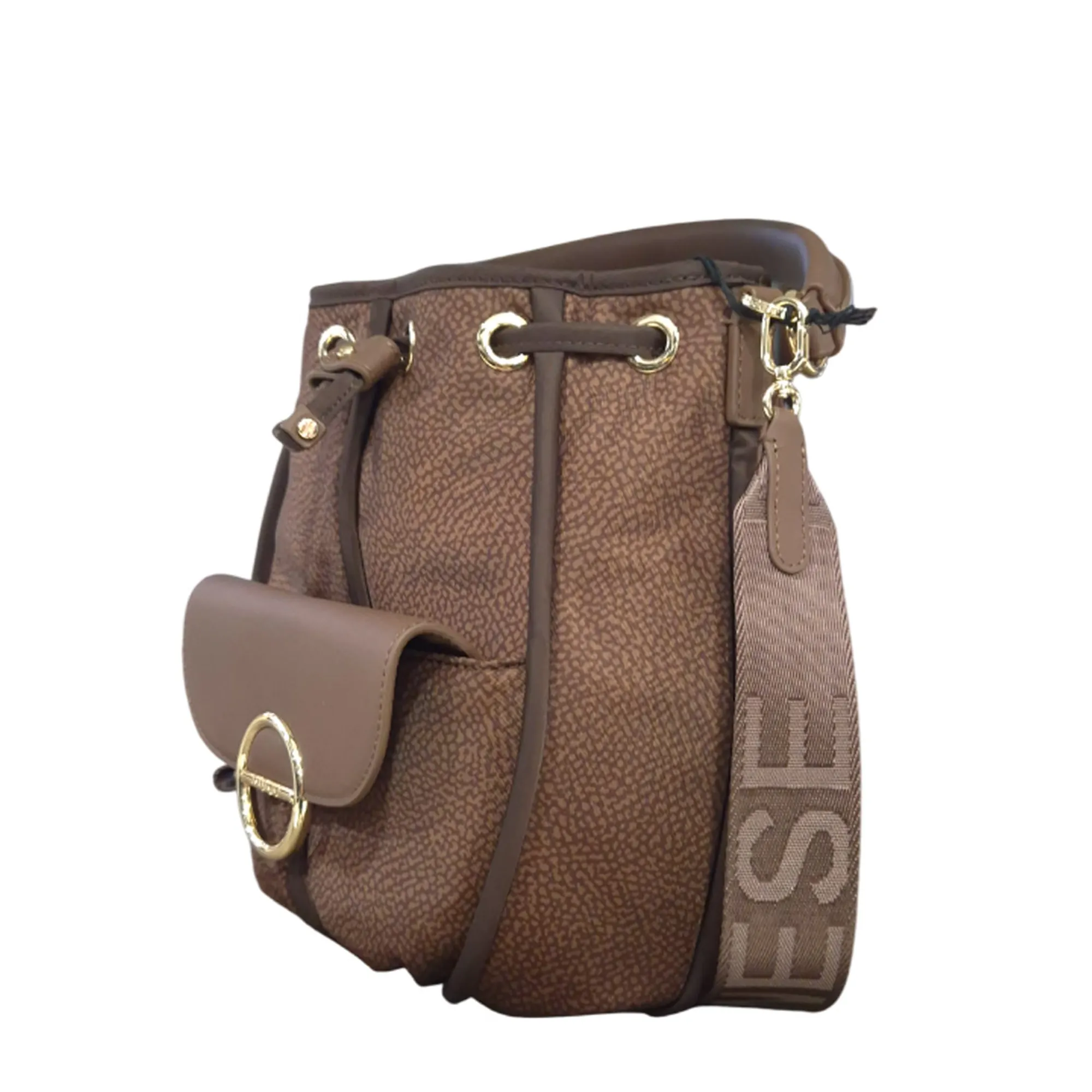 Borbonese Borsa Secchiello Noisette 91010121Aj0038 165886