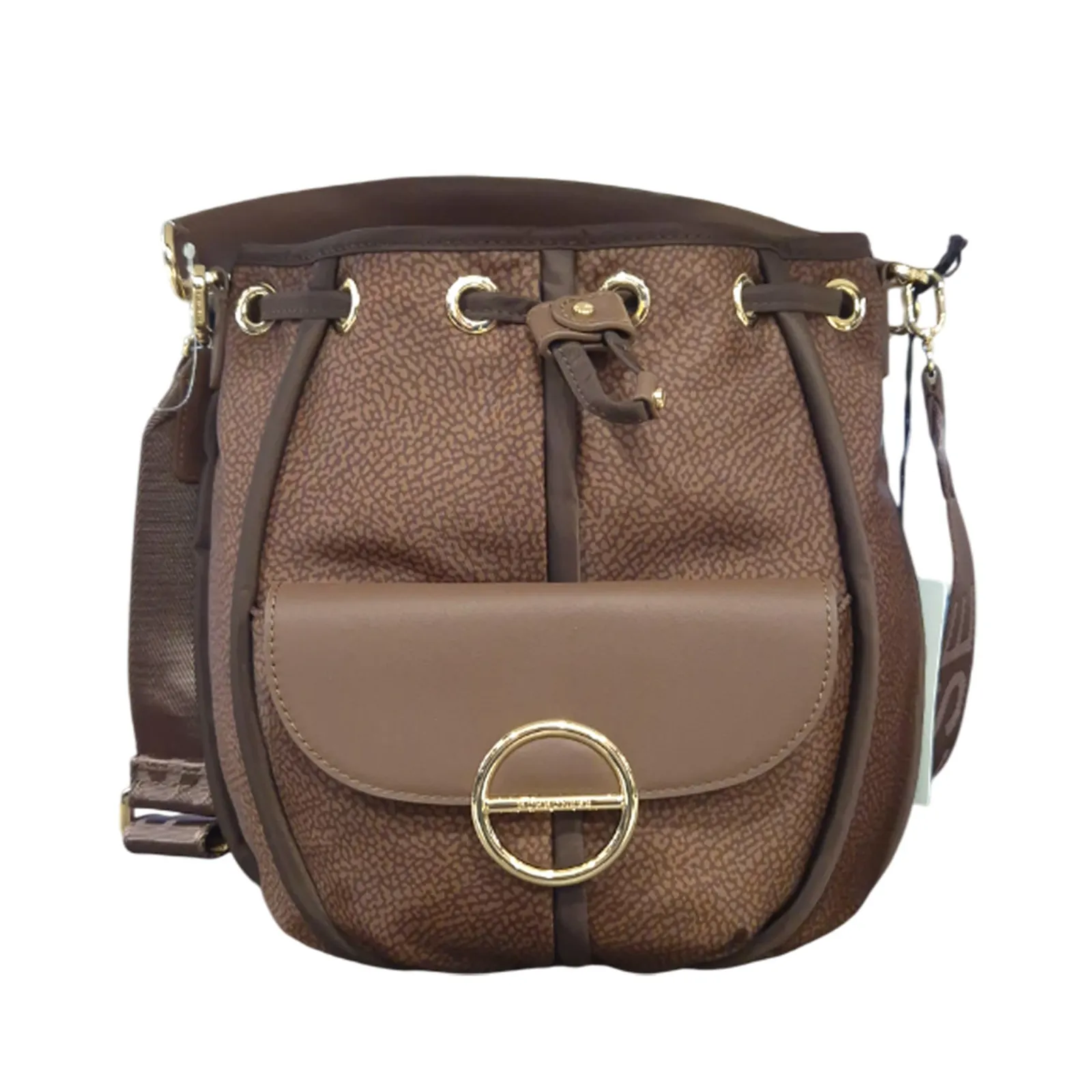 Borbonese Borsa Secchiello Noisette 91010121Aj0038 165887