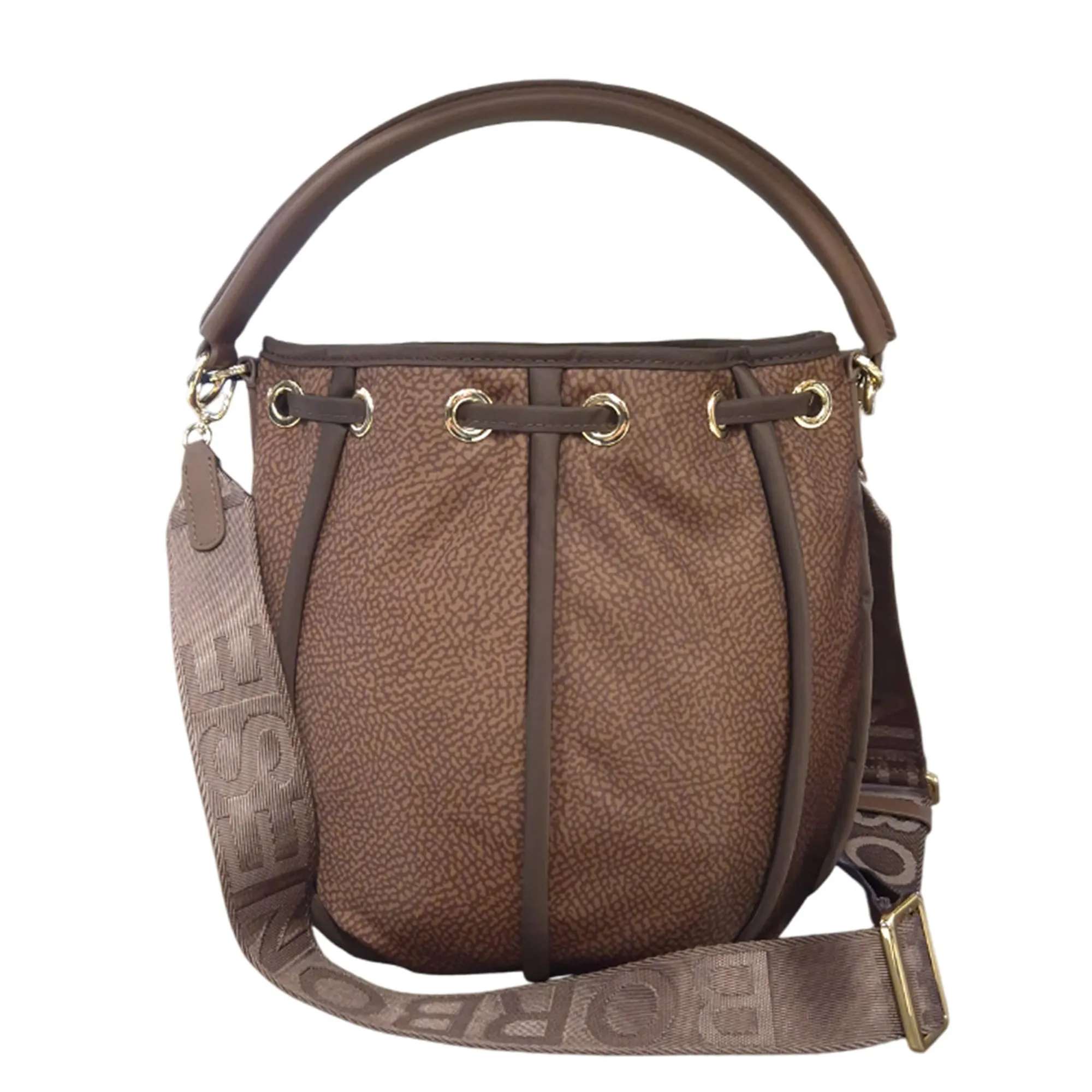 Borbonese Borsa Secchiello Noisette 91010121Aj0038 165888