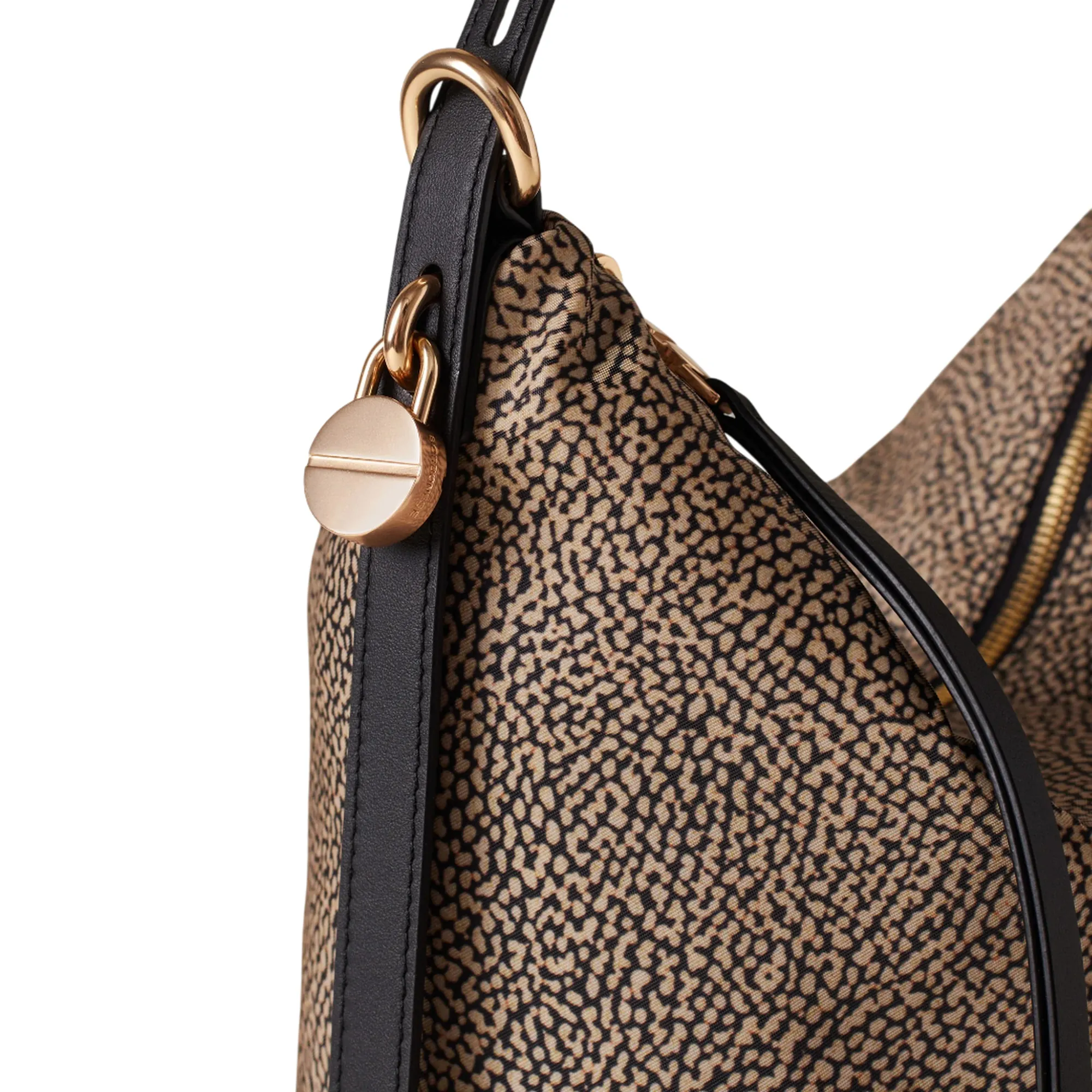 Borbonese B'Medium Bucket Bag' Natural 91010227Ah1X11 170807